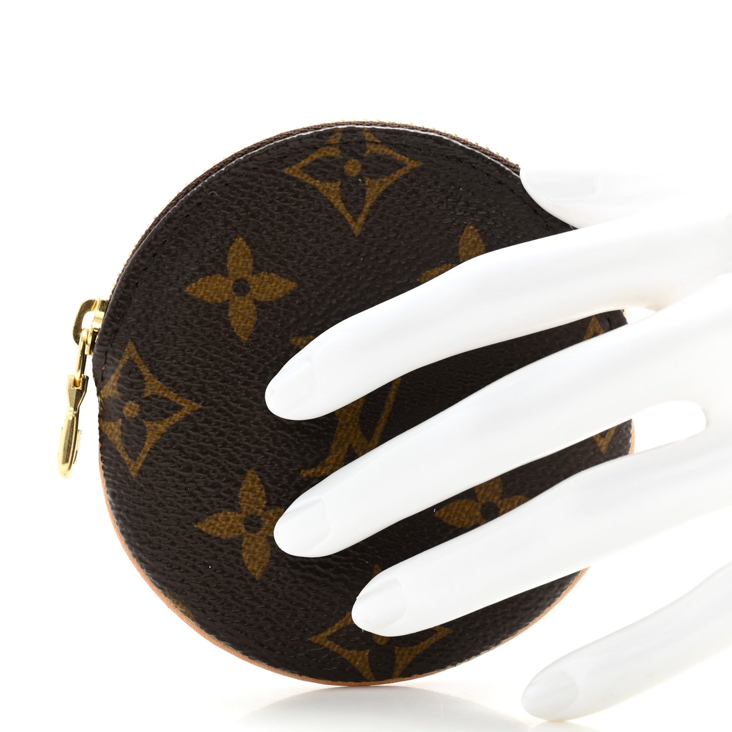 Monogram Round Coin Purse
