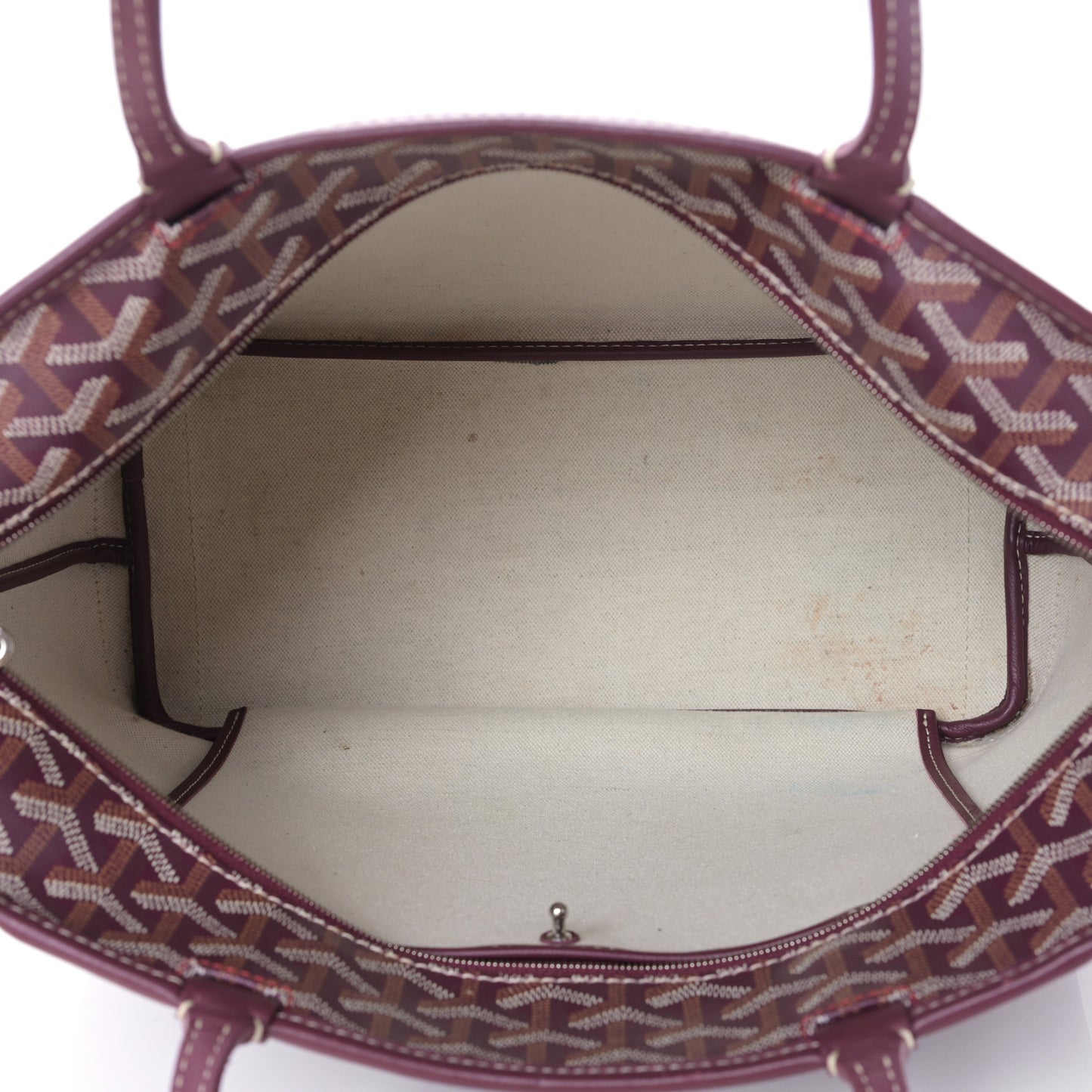Goyardine Artois PM Burgundy