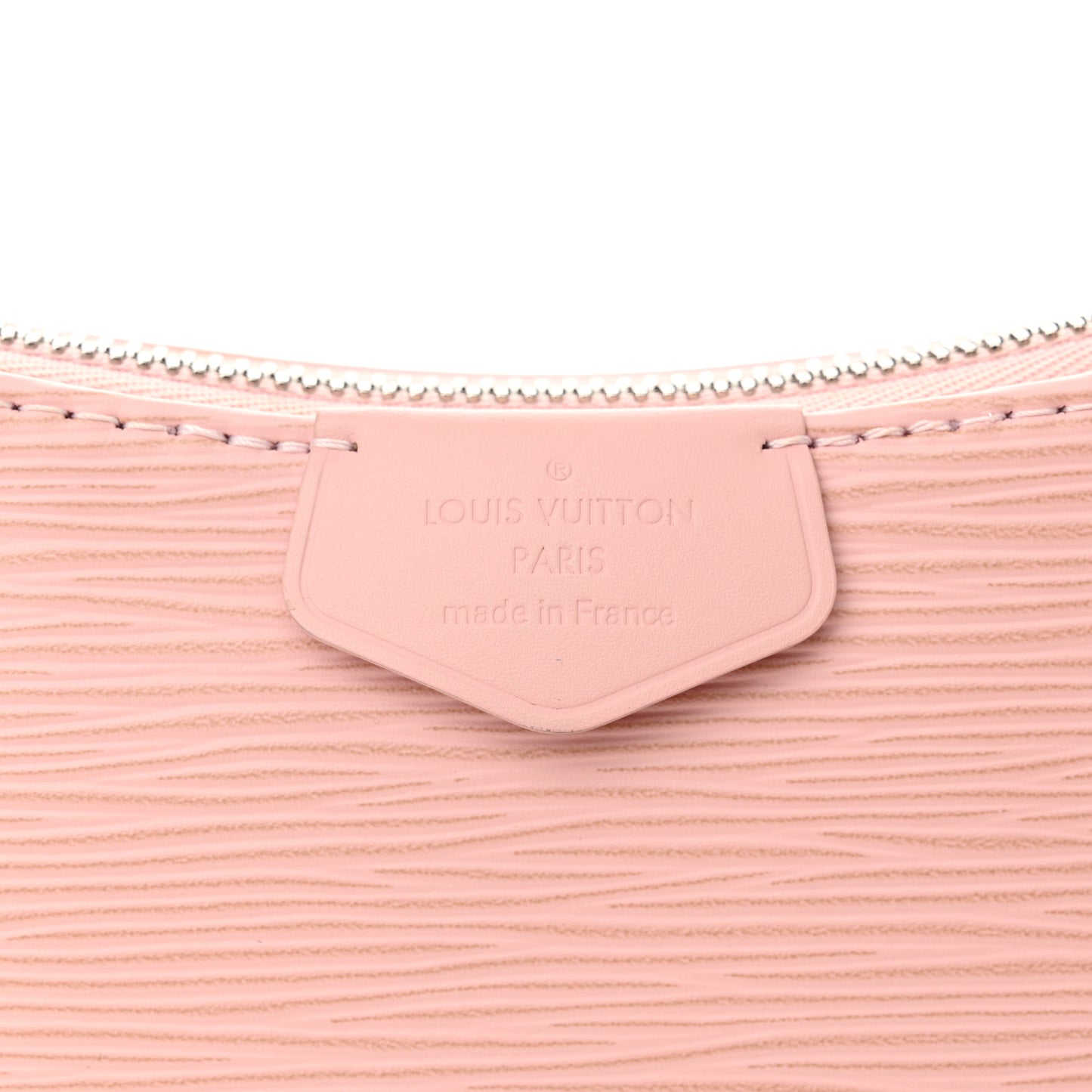 Epi Easy Pouch On Strap Rose Ballerine