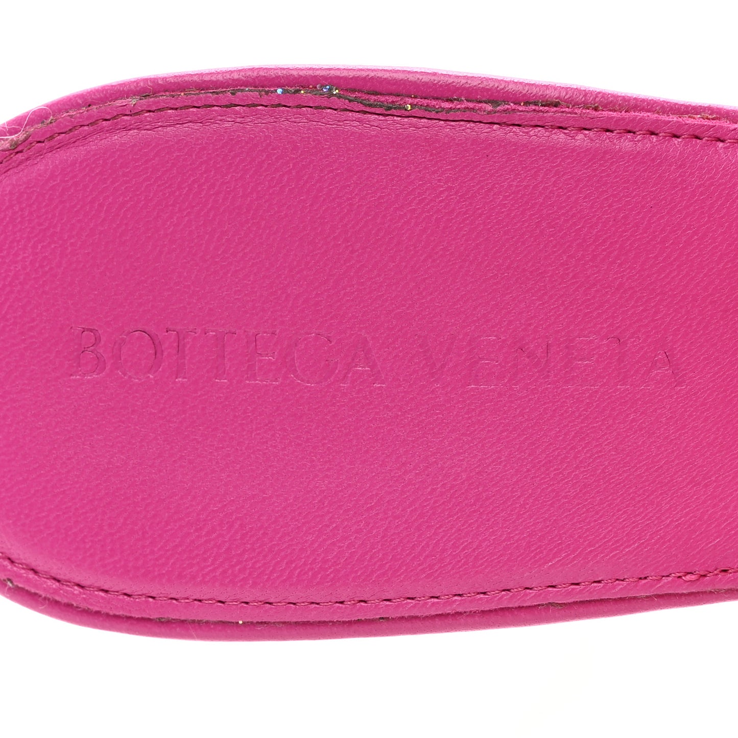 Nappa Maxi Intrecciato Lido Mule Sandals 38 Hollyhock