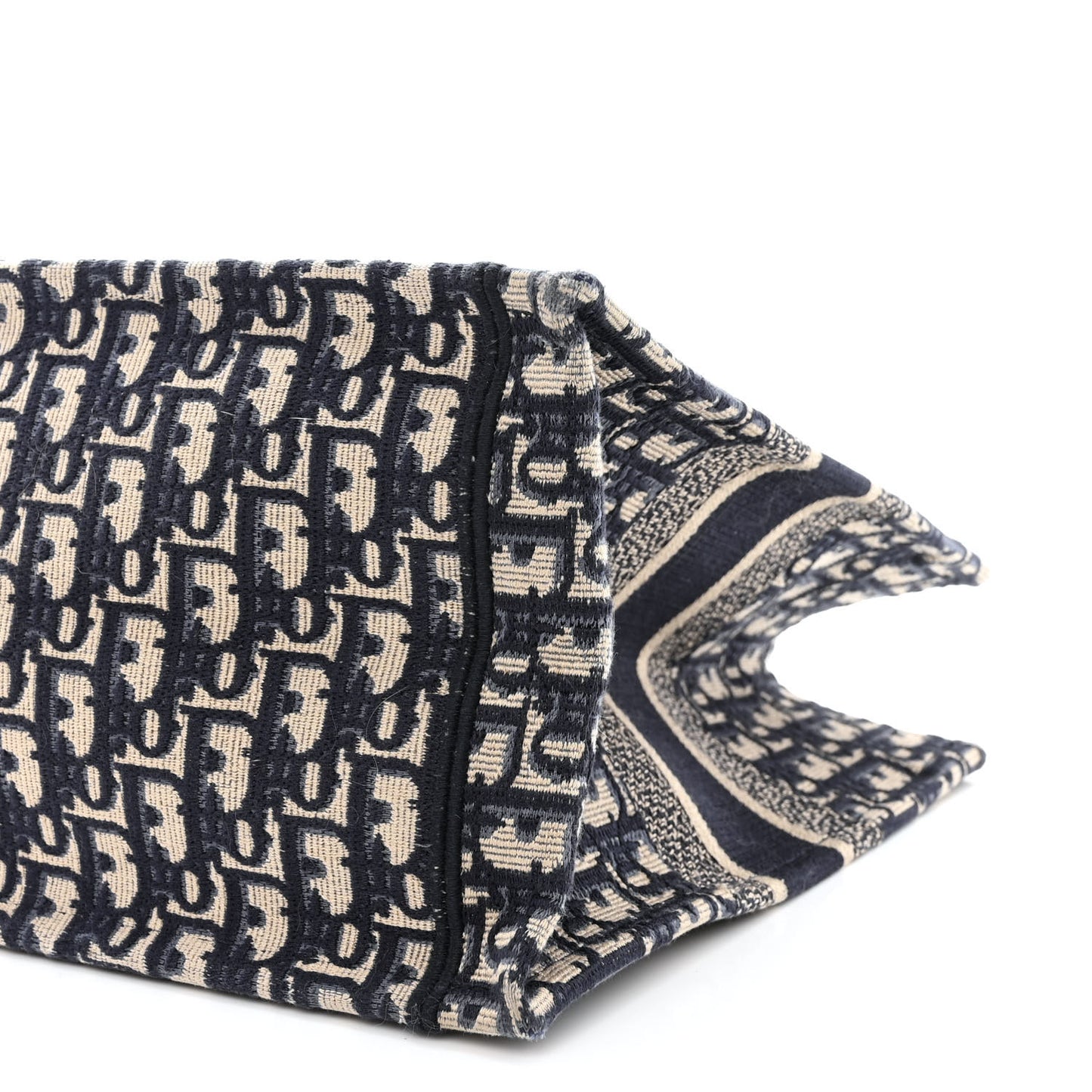 Oblique Medium Book Tote Blue Multicolor