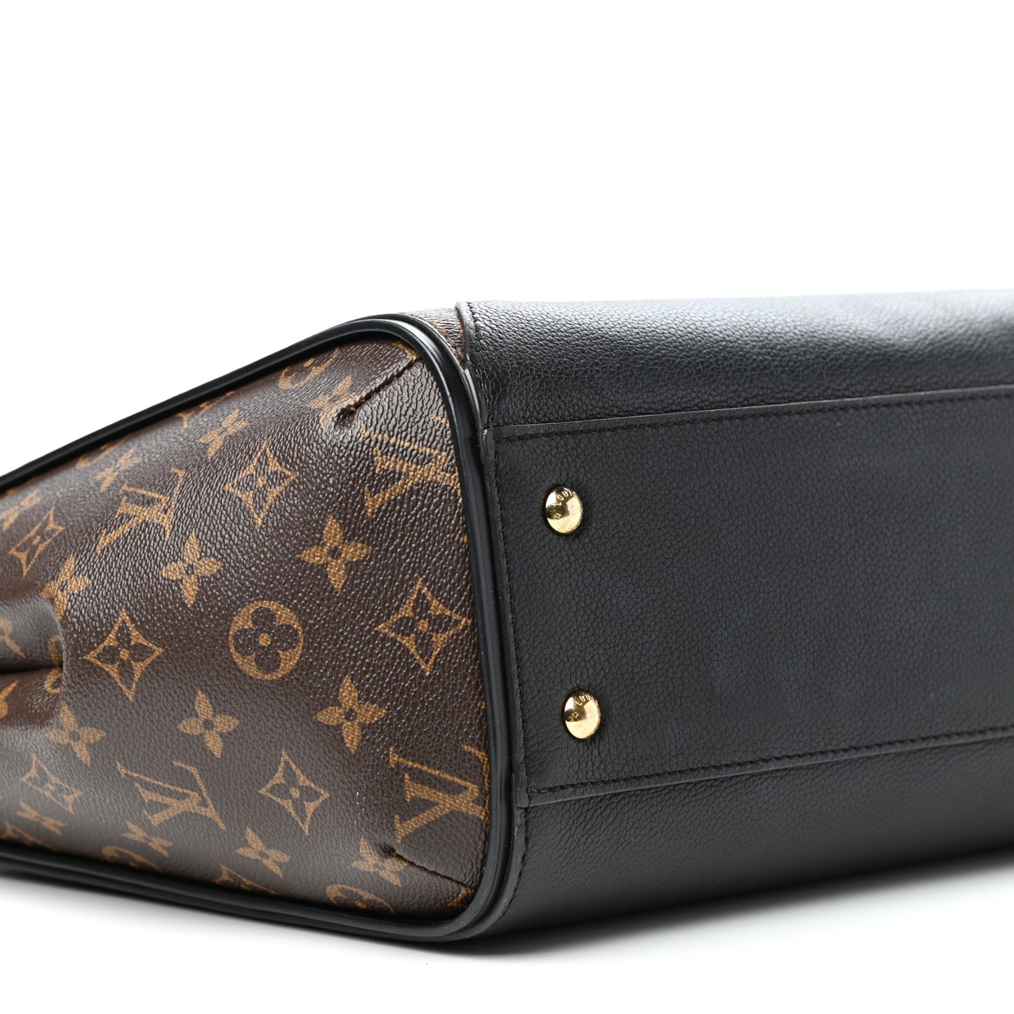 Calfskin Monogram Kimono Tote Black