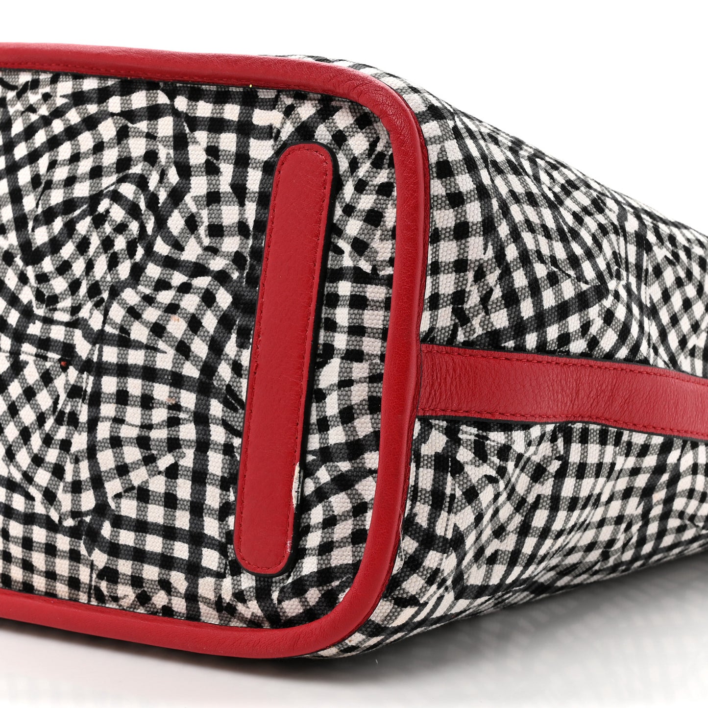Visetos Medium Liz Reversible Shopper Tote Ruby Red
