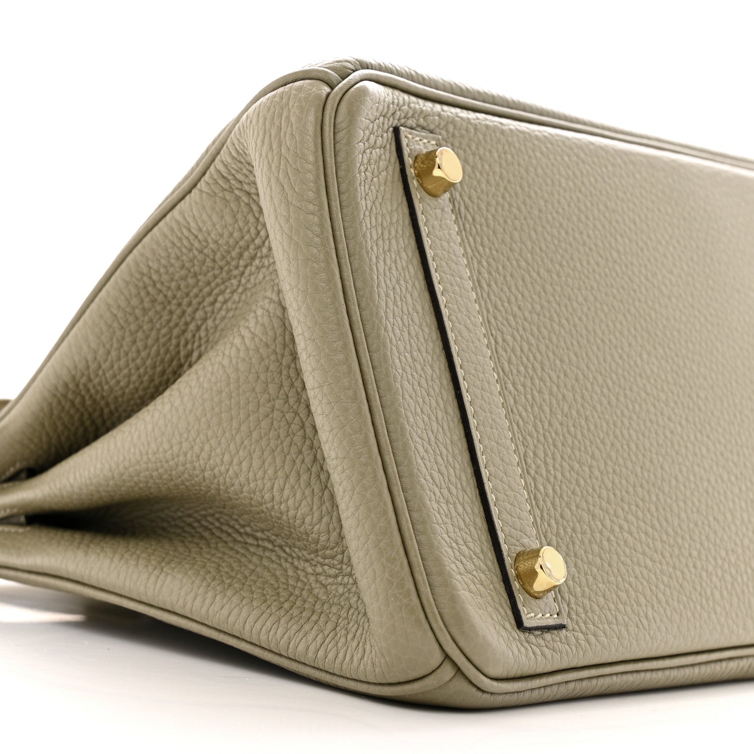 Hermes Taurillon Clemence Birkin 30 Sauge 9 of 12