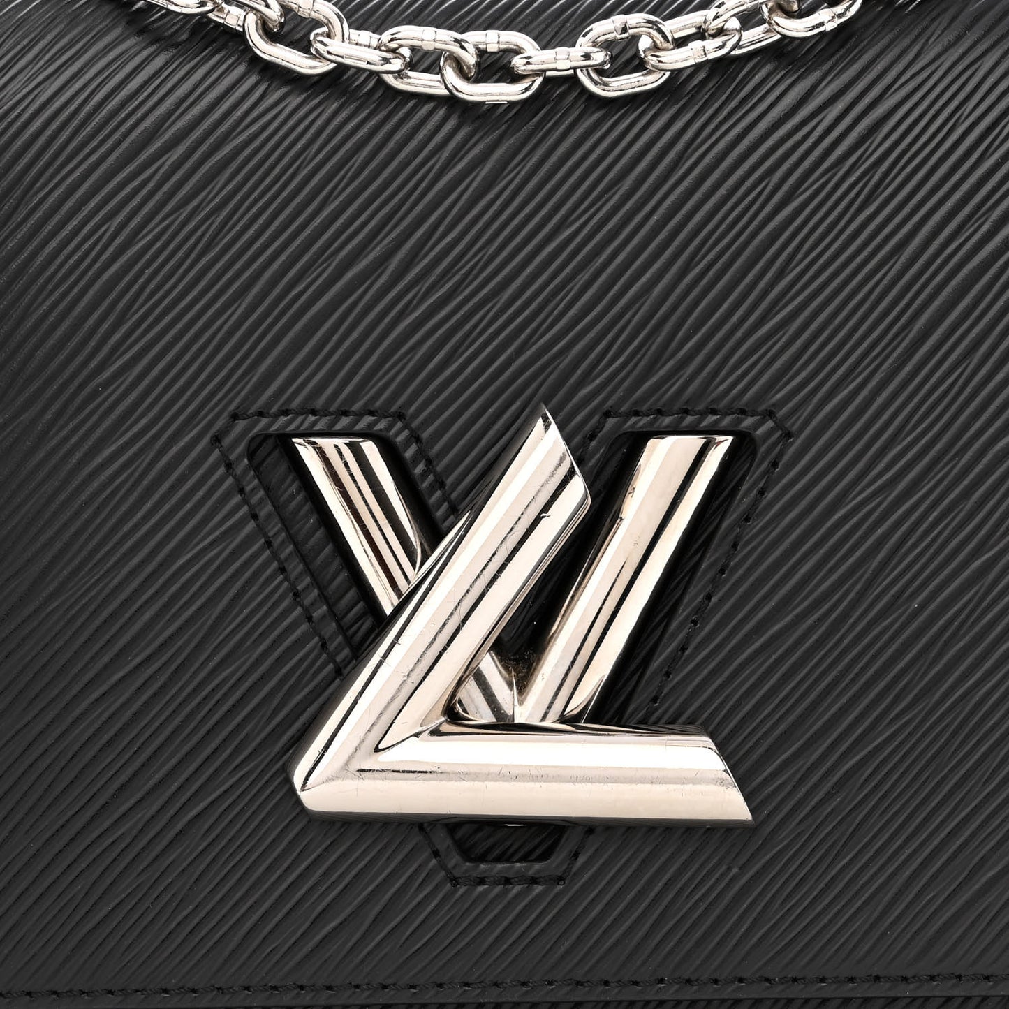 Epi Twist Shoulder Bag MM Black