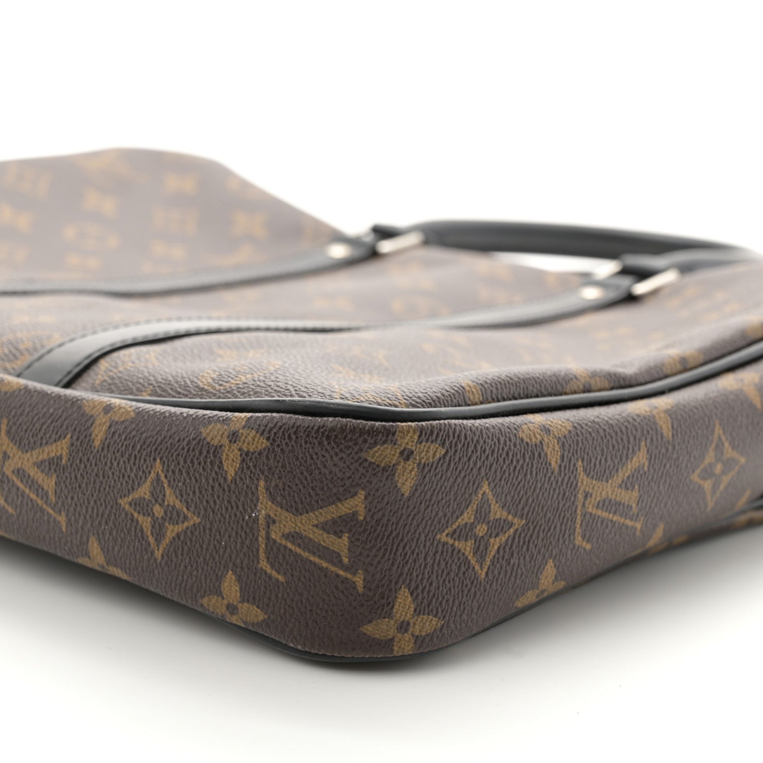 Louis Vuitton Monogram Macassar Porte-Documents Voyage PM 9 of 12