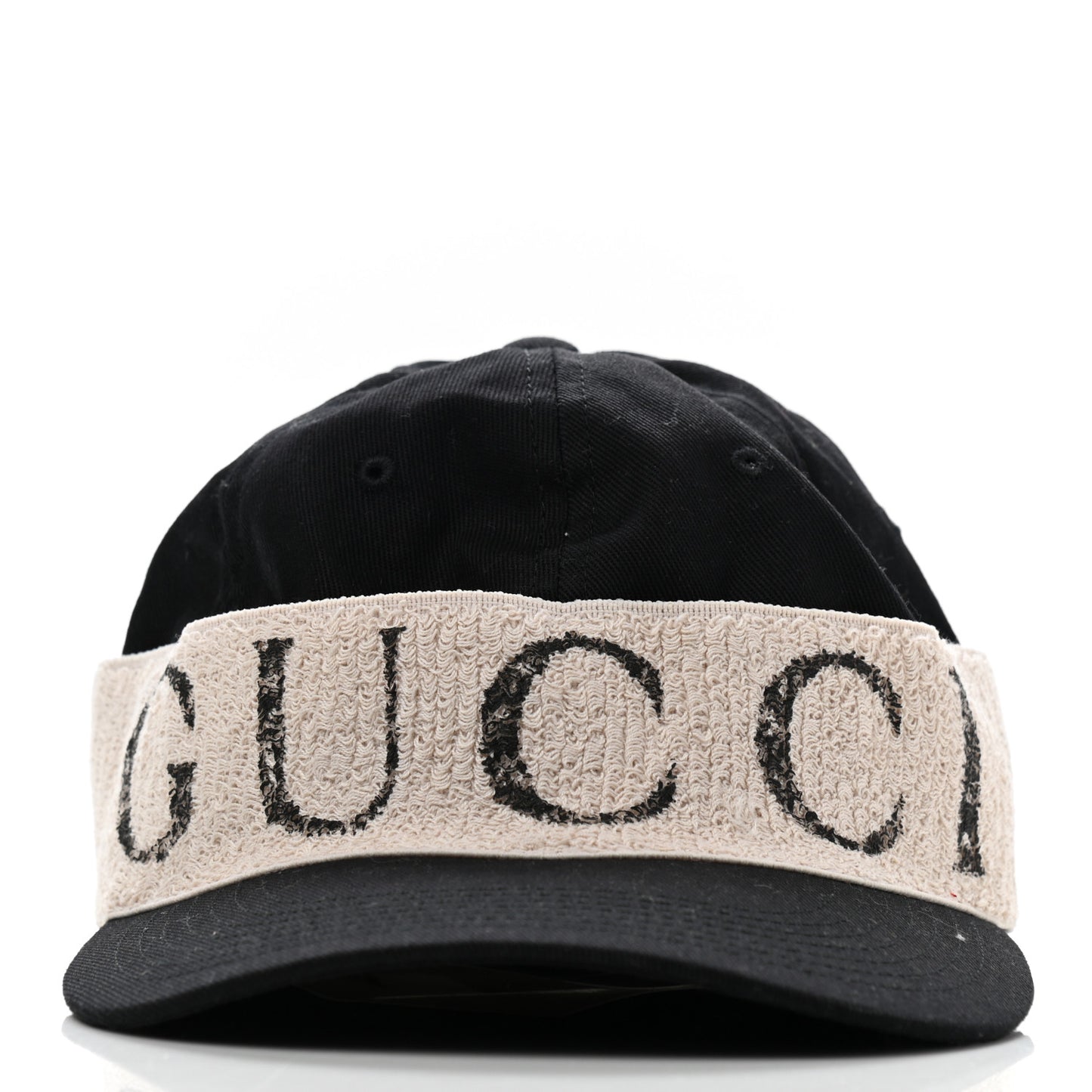 Gabardine Gucci Headband Baseball Hat M Black