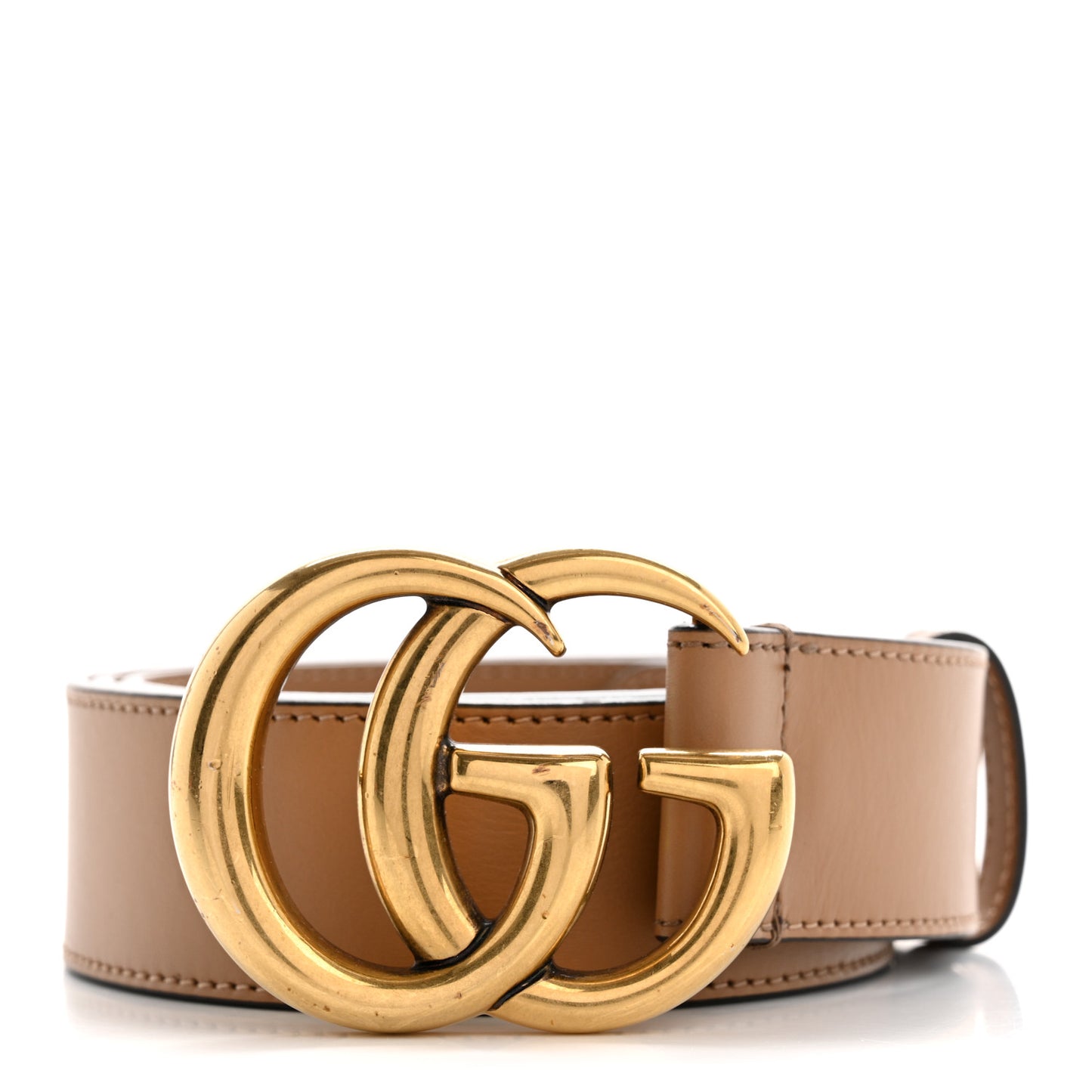 Calfskin Double G 40mm Belt 115 46 Tan