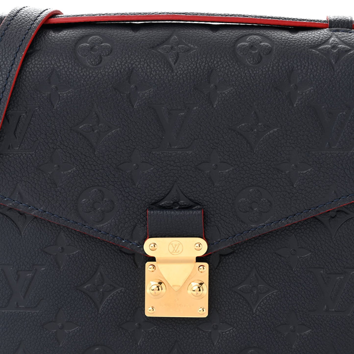 Empreinte Pochette Metis Marine Rouge