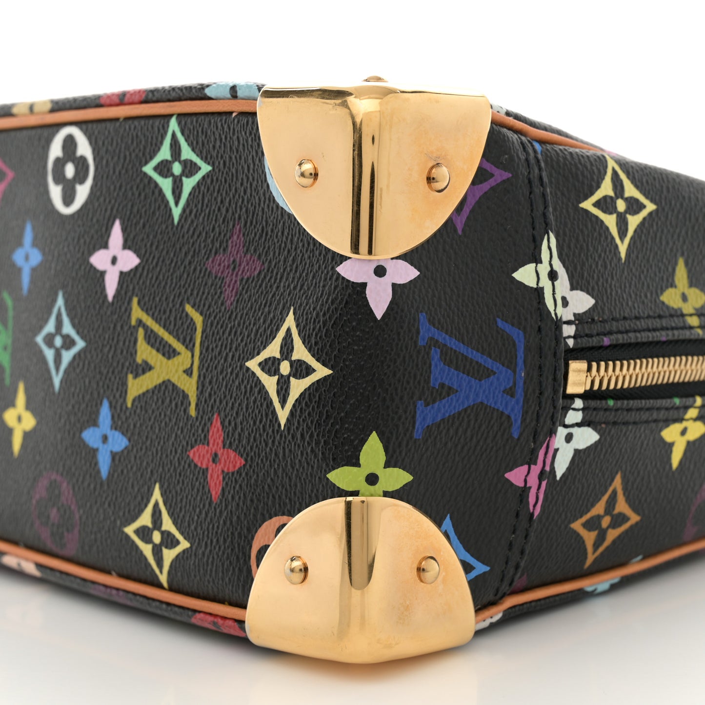 Monogram Multicolor Trouville Black