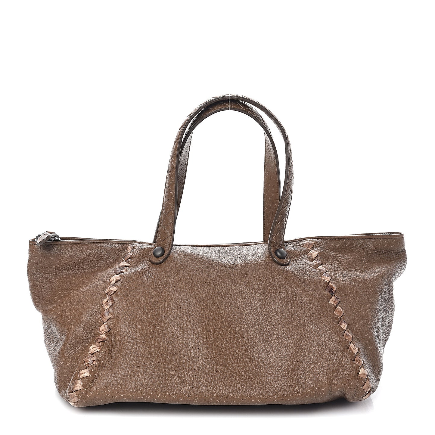 Cervo Intrecciato Pekary Tote Cigar