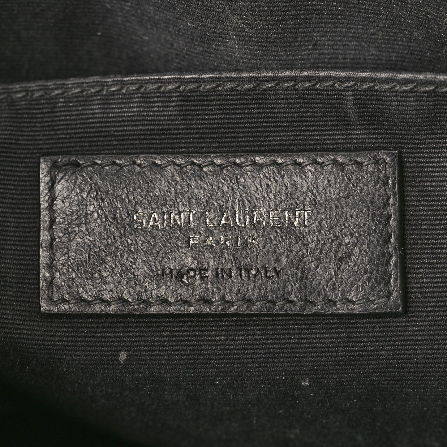 Calfskin Matelasse Monogram Monochrome Lou Camera Bag Black