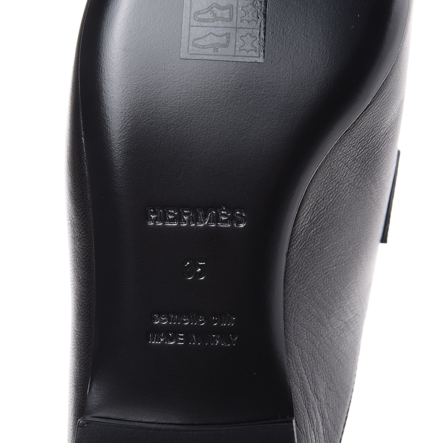 Goatskin Rivoli Mules 35 Black