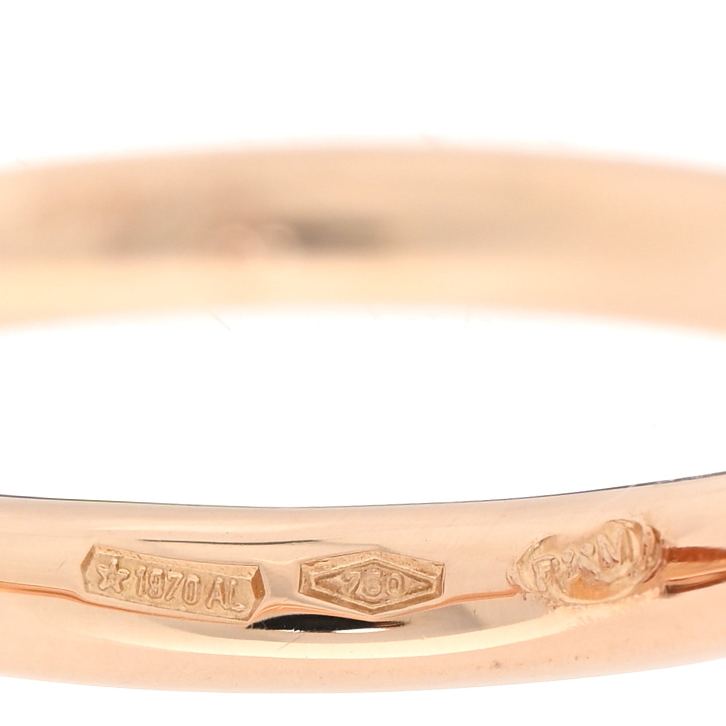 18K Yellow Gold Veleno Citrine Ring 50 5.5