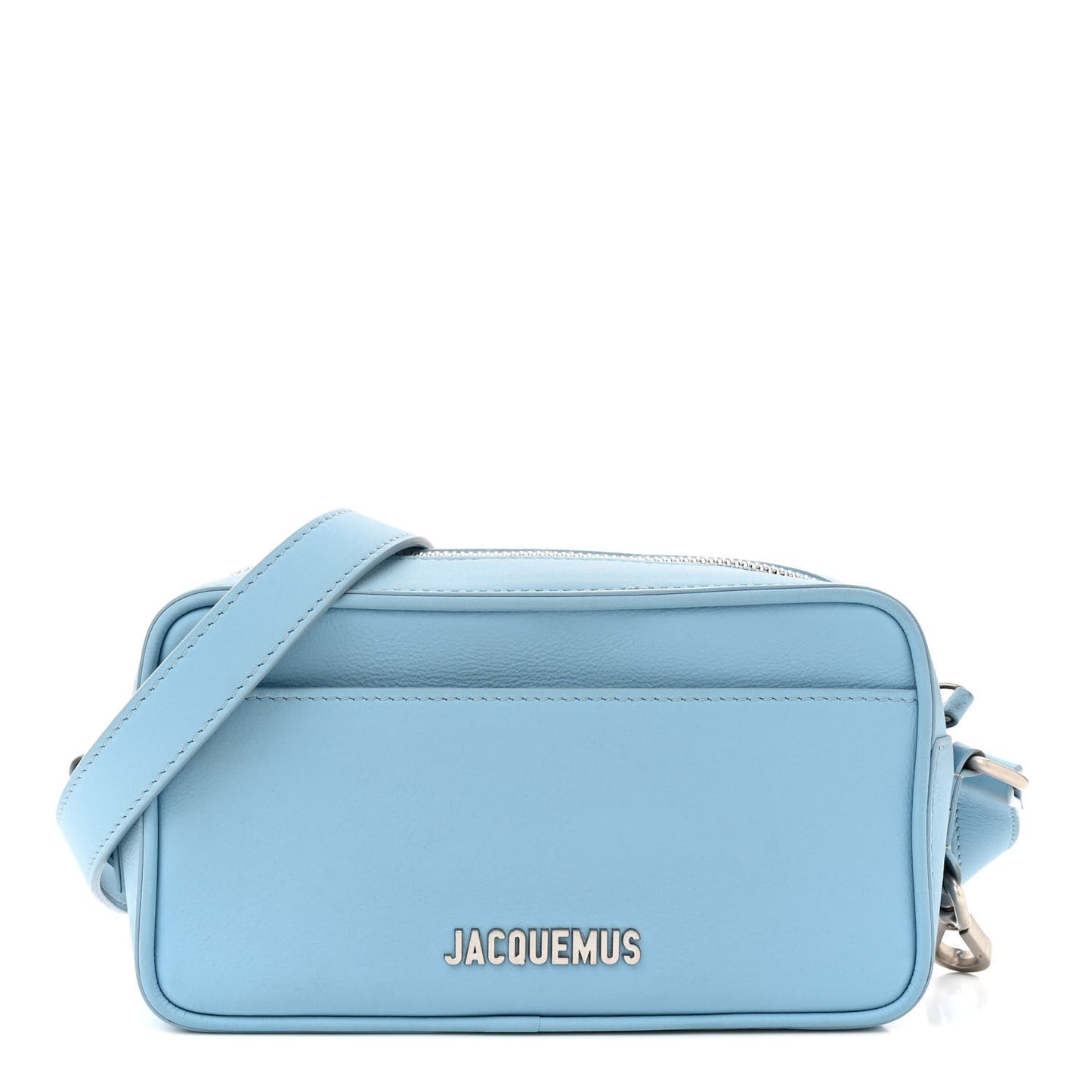 Smooth Calfskin Le Baneto Light Blue