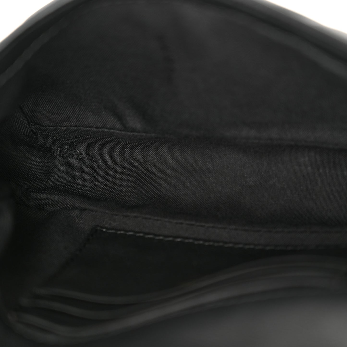 Nappa FF 1974 Embossed Mini Baguette Black