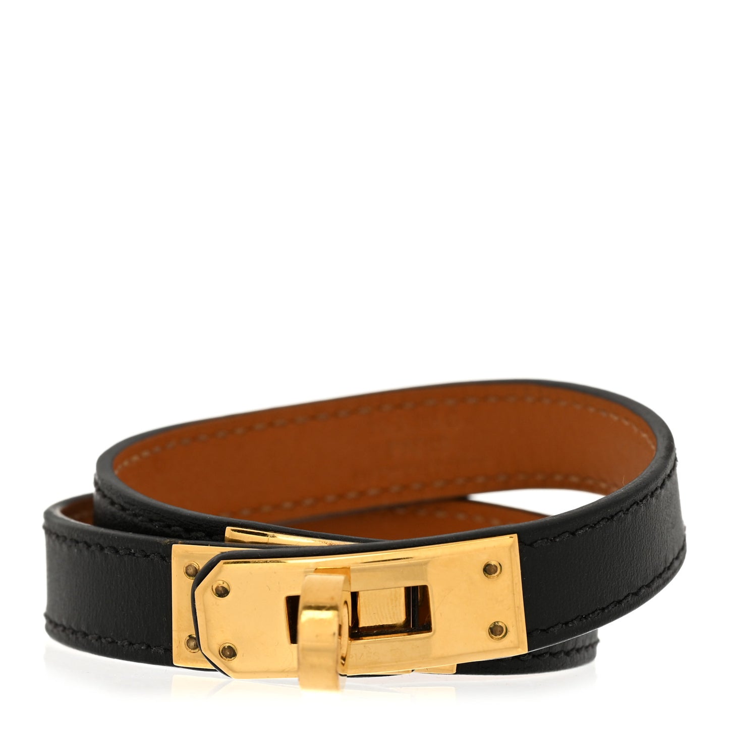 Swift Kelly Double Tour Bracelet M Black