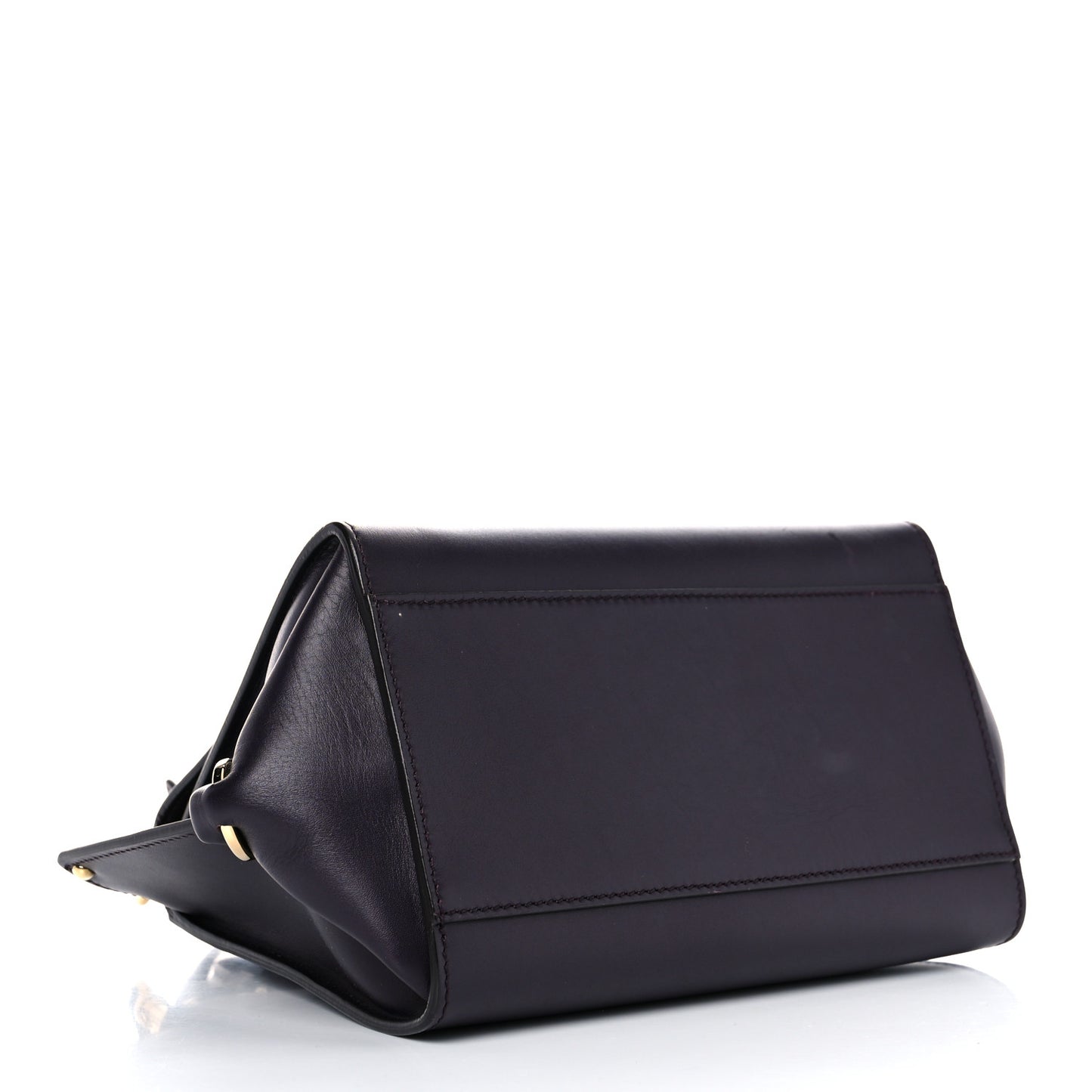Calfskin Sofia Shoulder Bag Purple