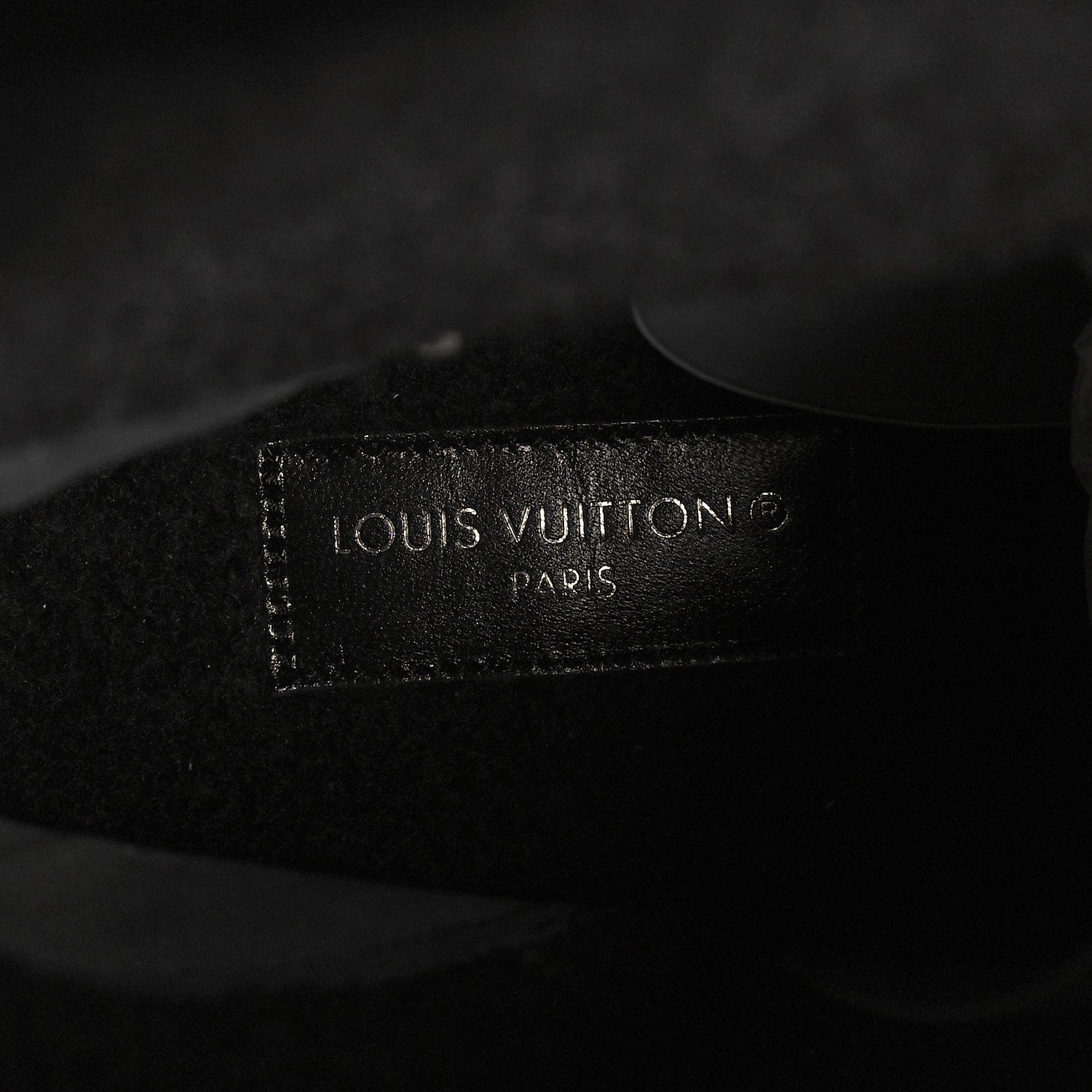 Louis Vuitton Suede Calfskin Shearling Snowdrop Flat Ankle Boot 37 Black 9 of 10