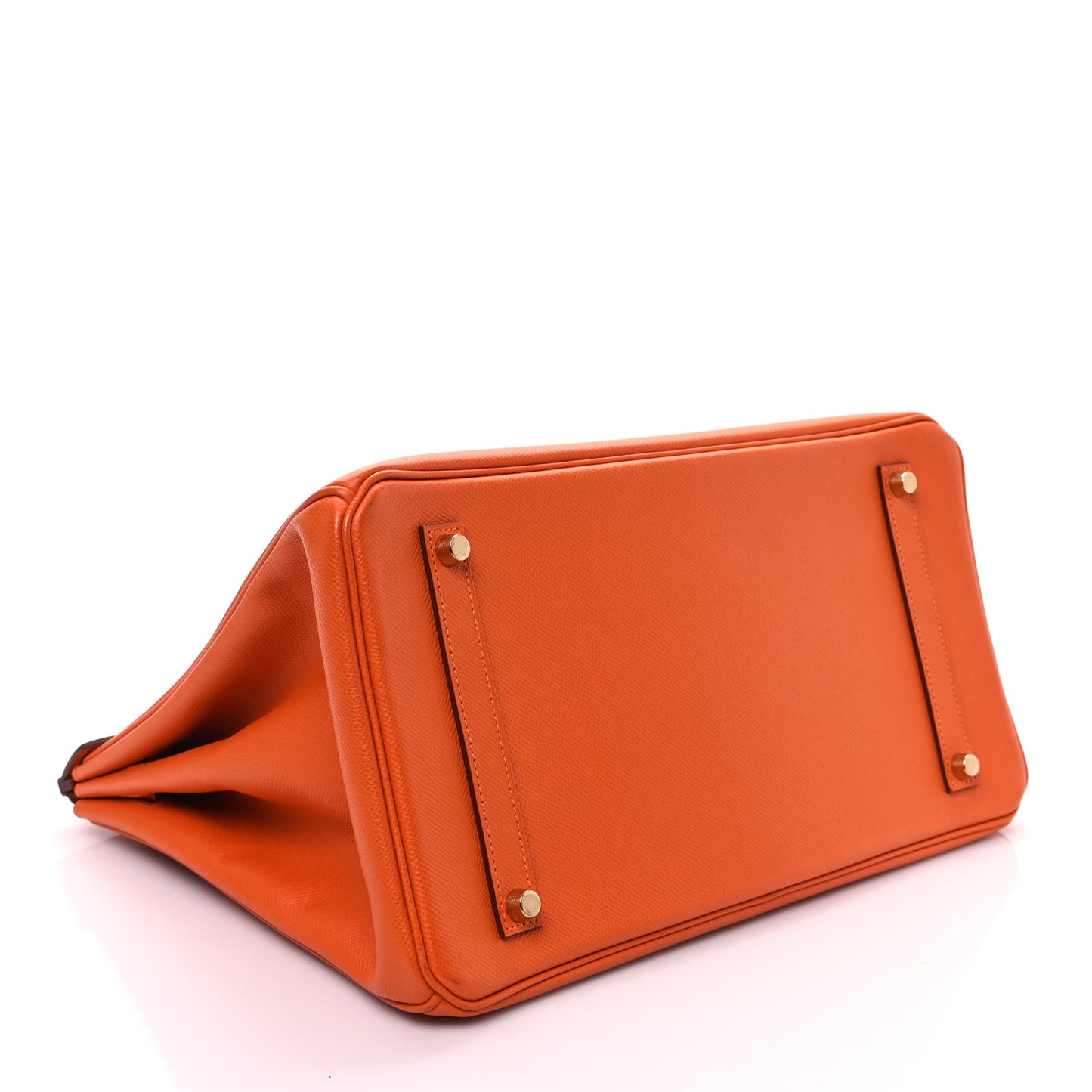 Epsom Birkin 35 Orange