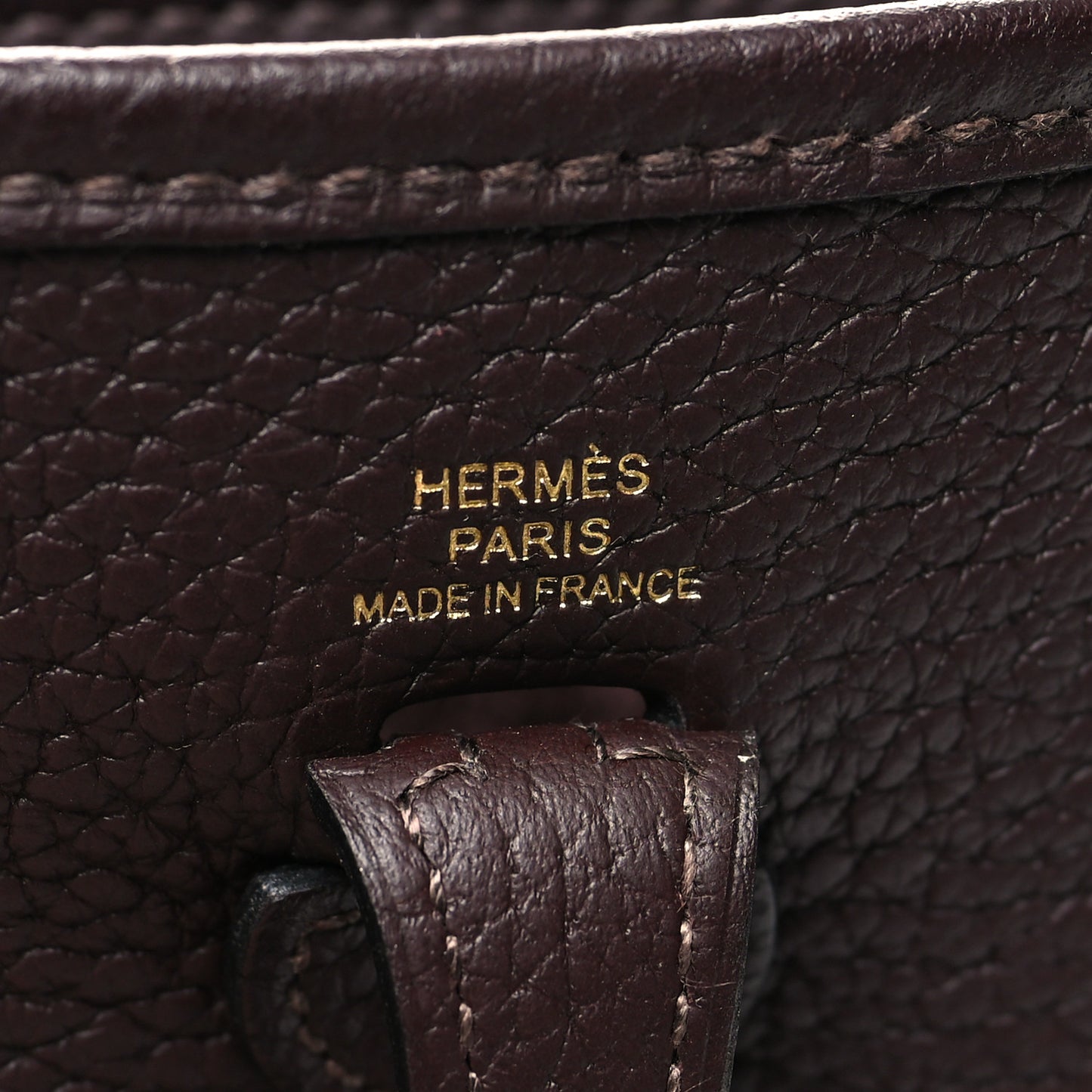 Taurillon Clemence Flipperball Sangle Evelyne TPM Rouge Sellier Caramel Nata Gold