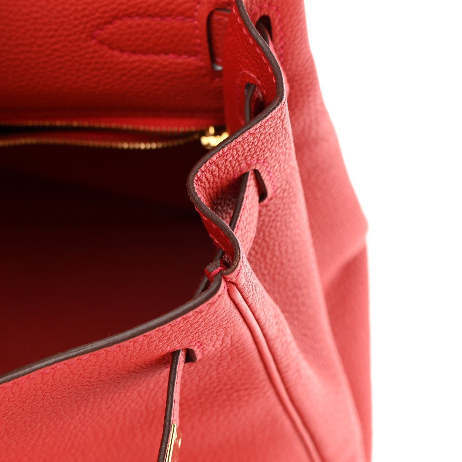 Hermes Togo Kelly Retourne 28 Rouge Casaque 13 of 14