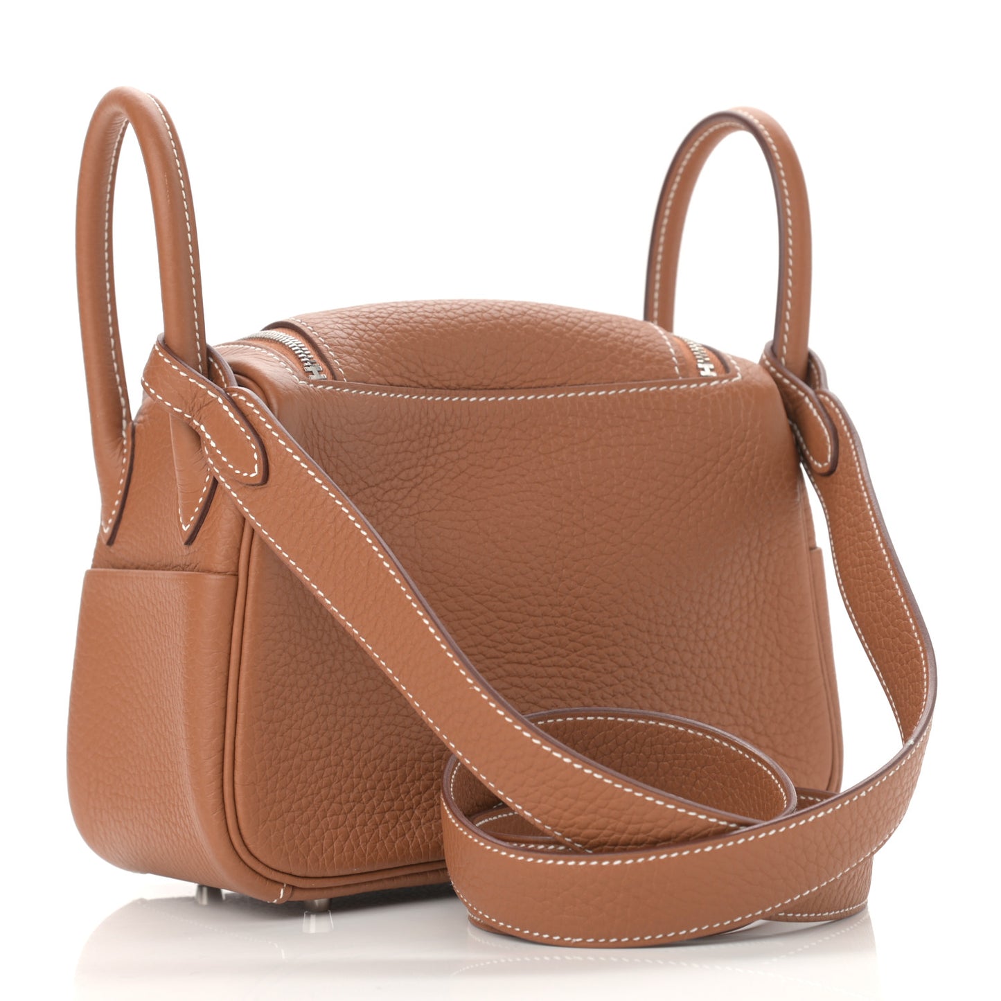 Taurillon Clemence Mini Lindy 20 Gold