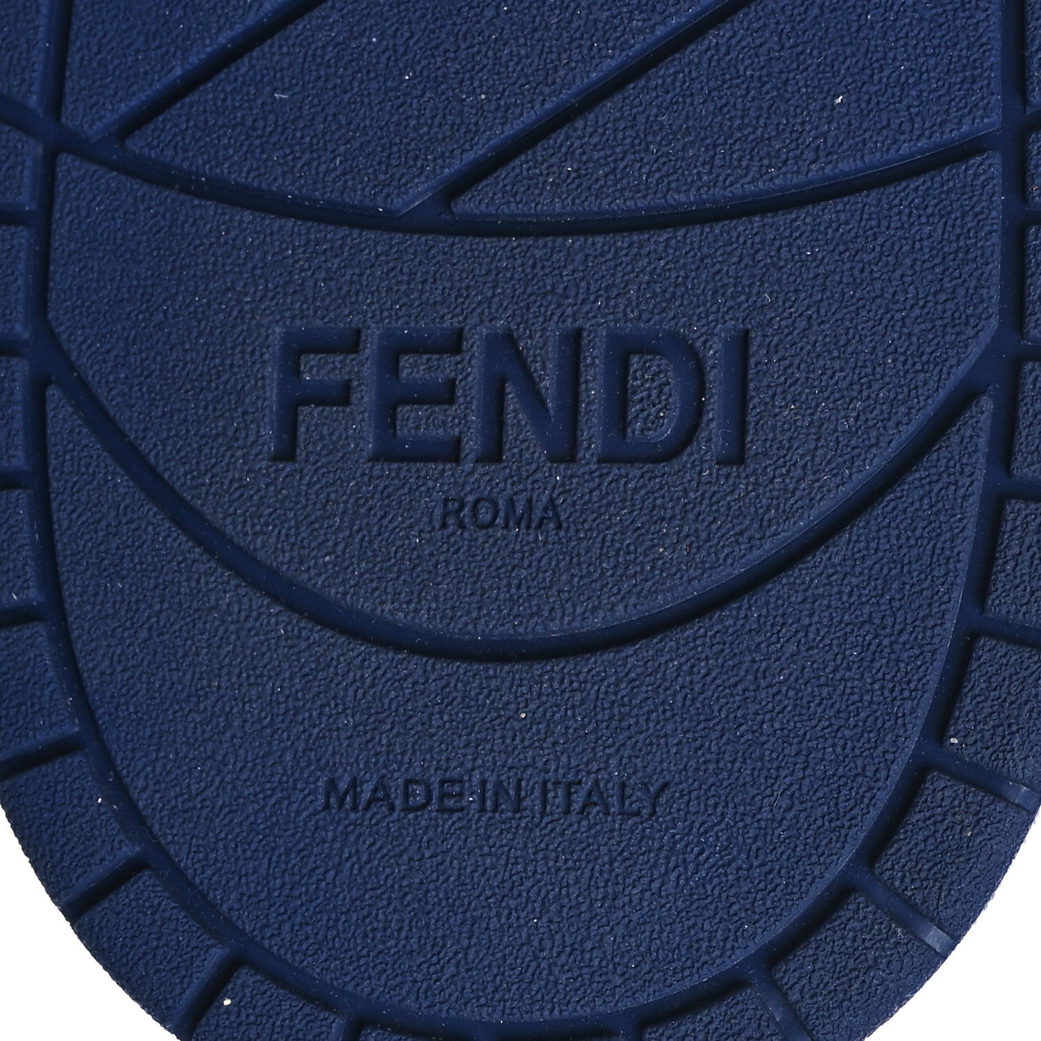 Fendi Calfskin Suede Fendi Match Low Top Sneakers 37 Red Blue 6 of 8