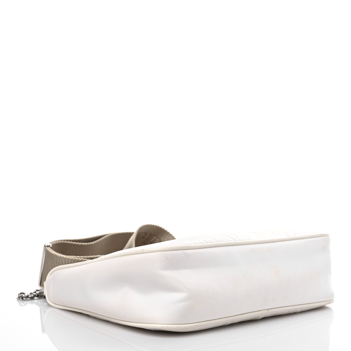 Nylon Re-Edition 2005 Shoulder Bag White