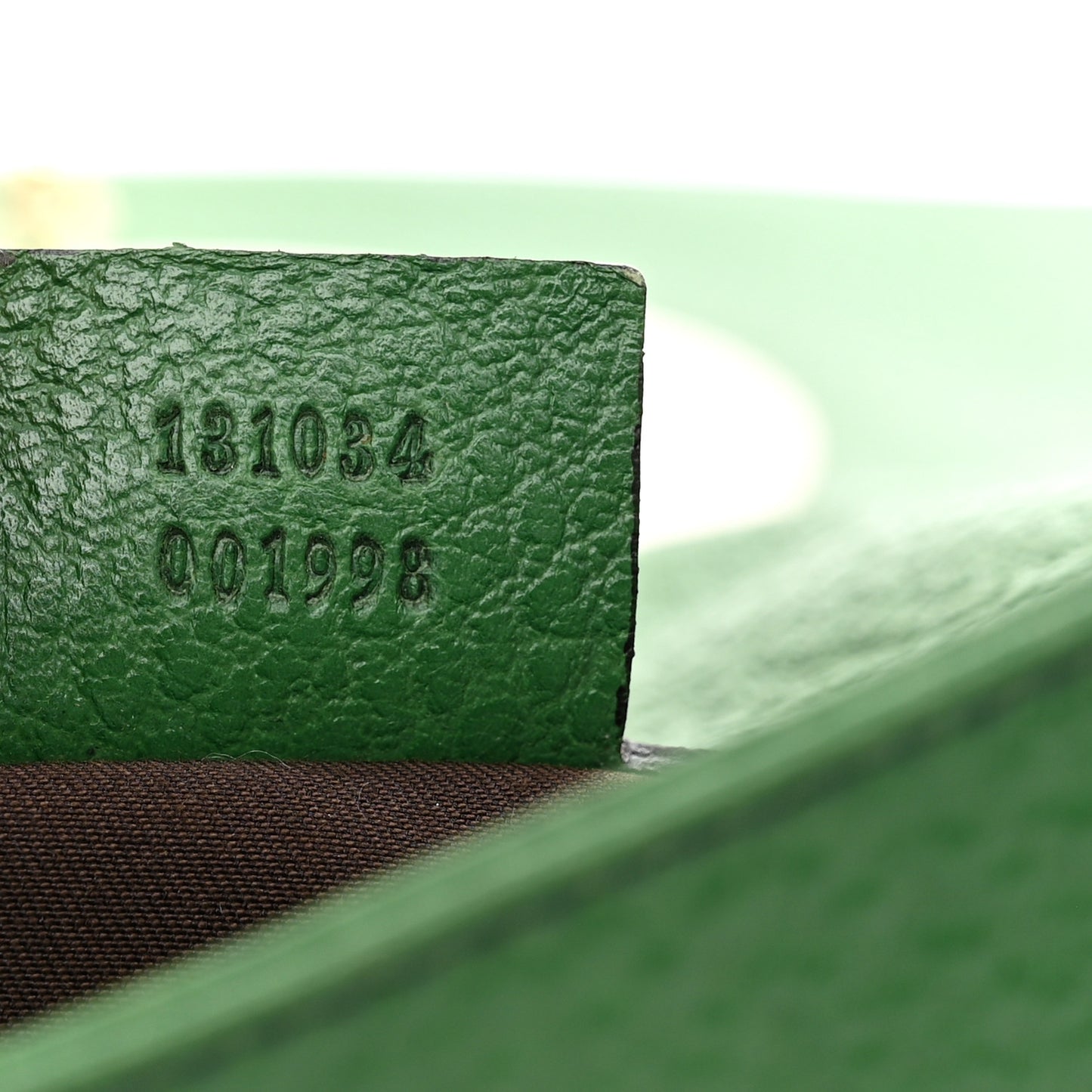 Pebbled Calfskin Web Blondie Hobo Green