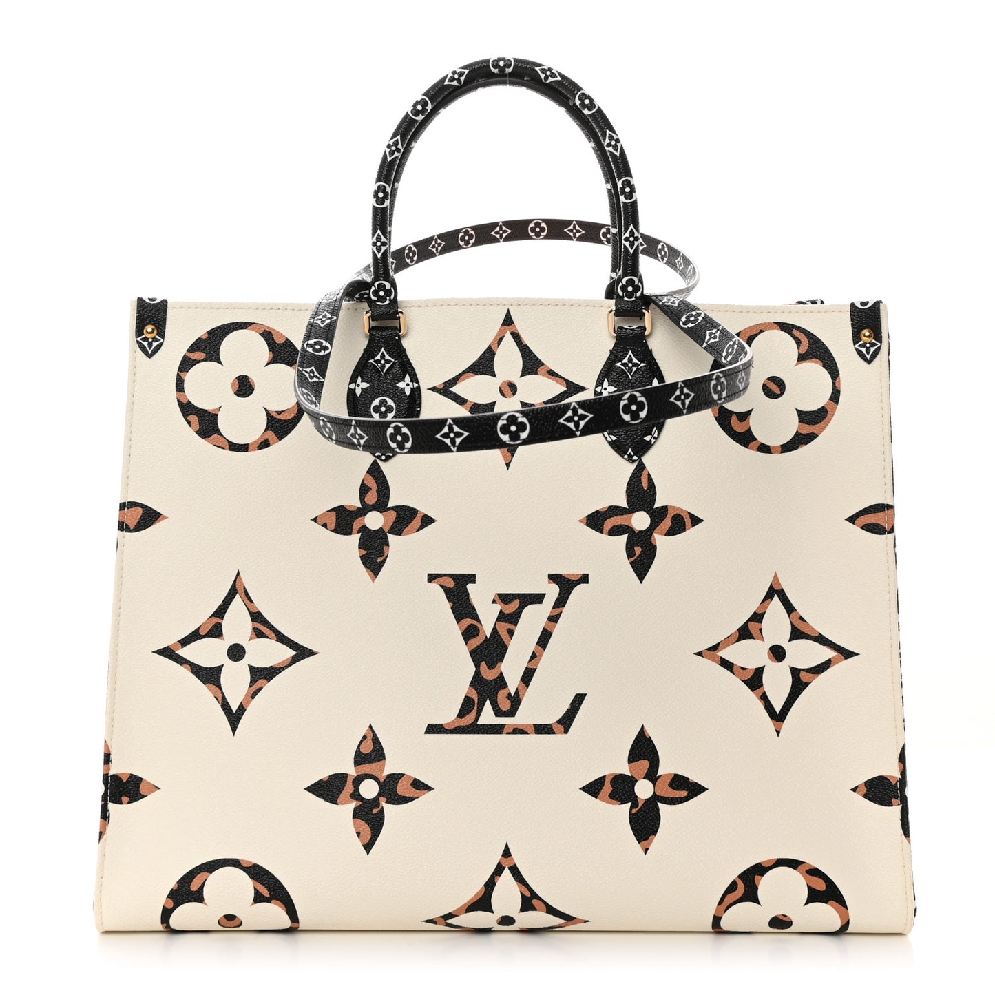 LOUIS VUITTON Monogram Giant Jungle Onthego GM Ivory