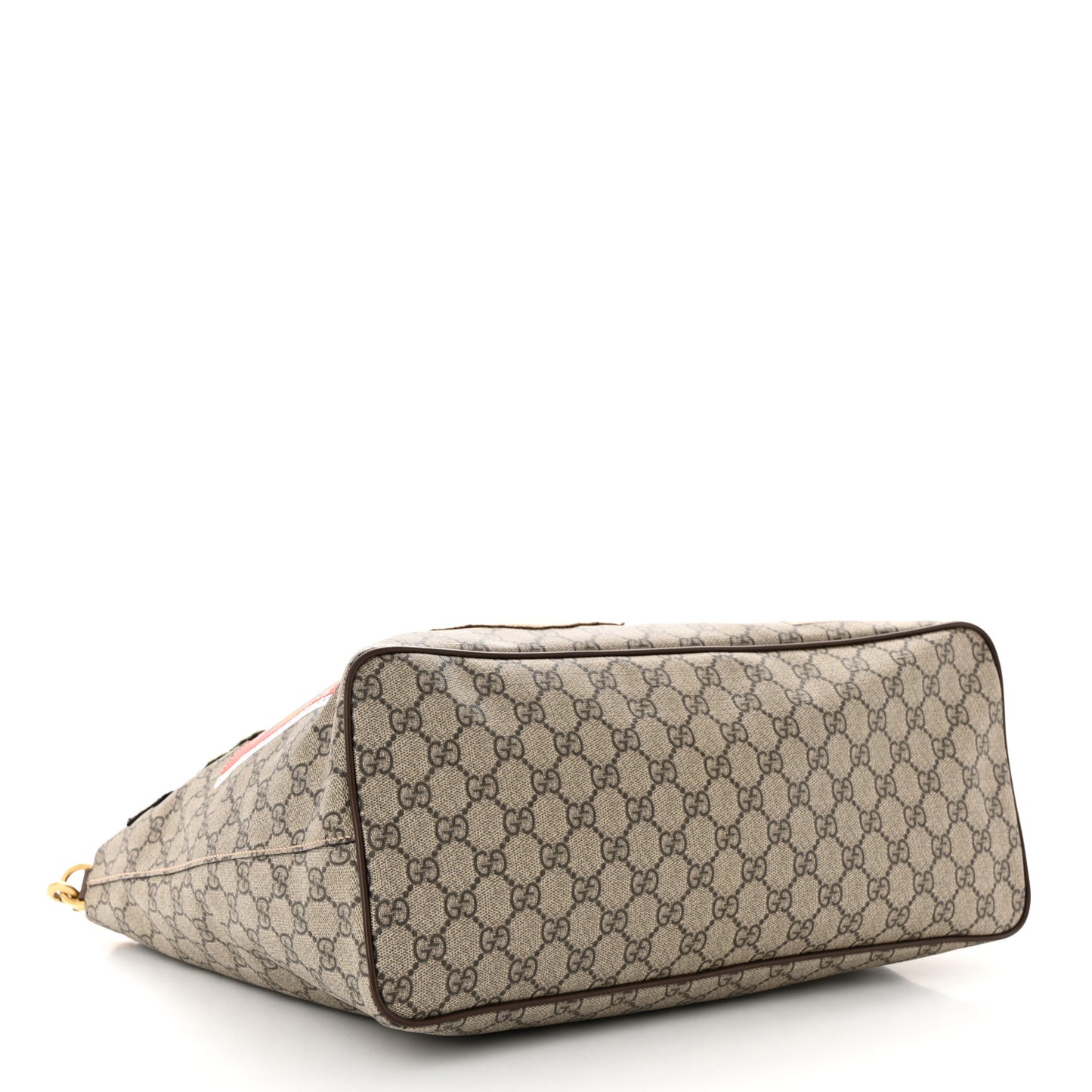 Soft GG Supreme Monogram Courrier Medium Crossbody Tote Beige New Acero