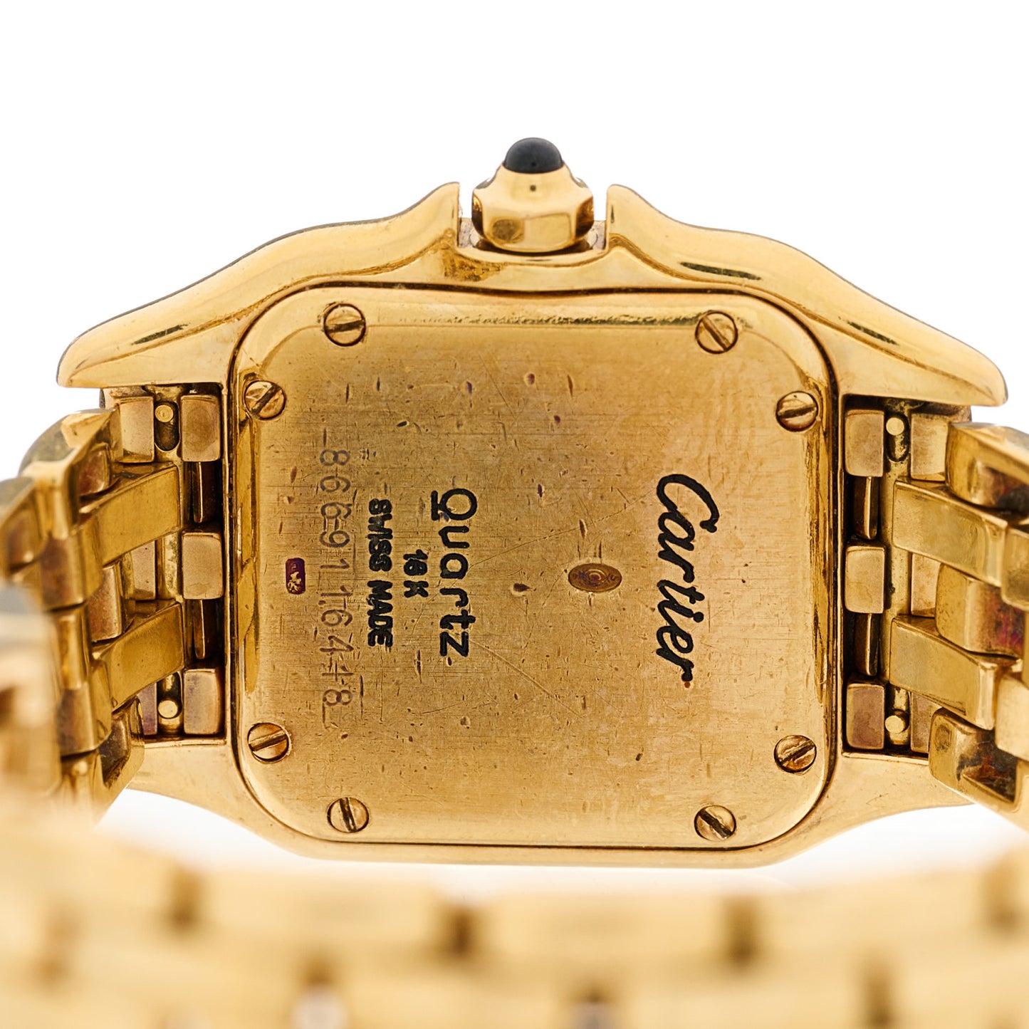 18K Yellow Gold 22mm Panthere Quartz Watch