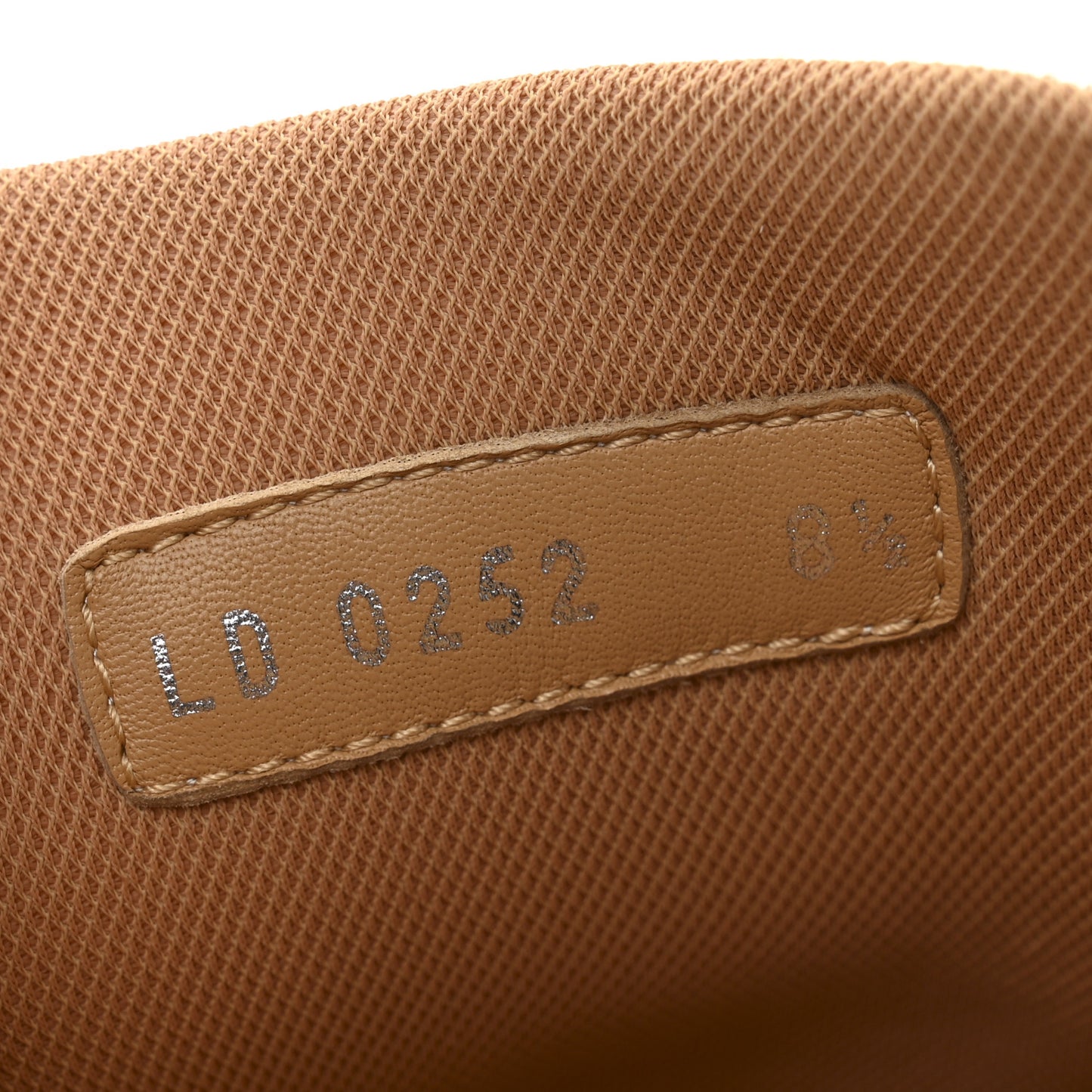 Grained Calfskin Embossed Monogram Mens Beverly Hills Sneakers 8.5 White