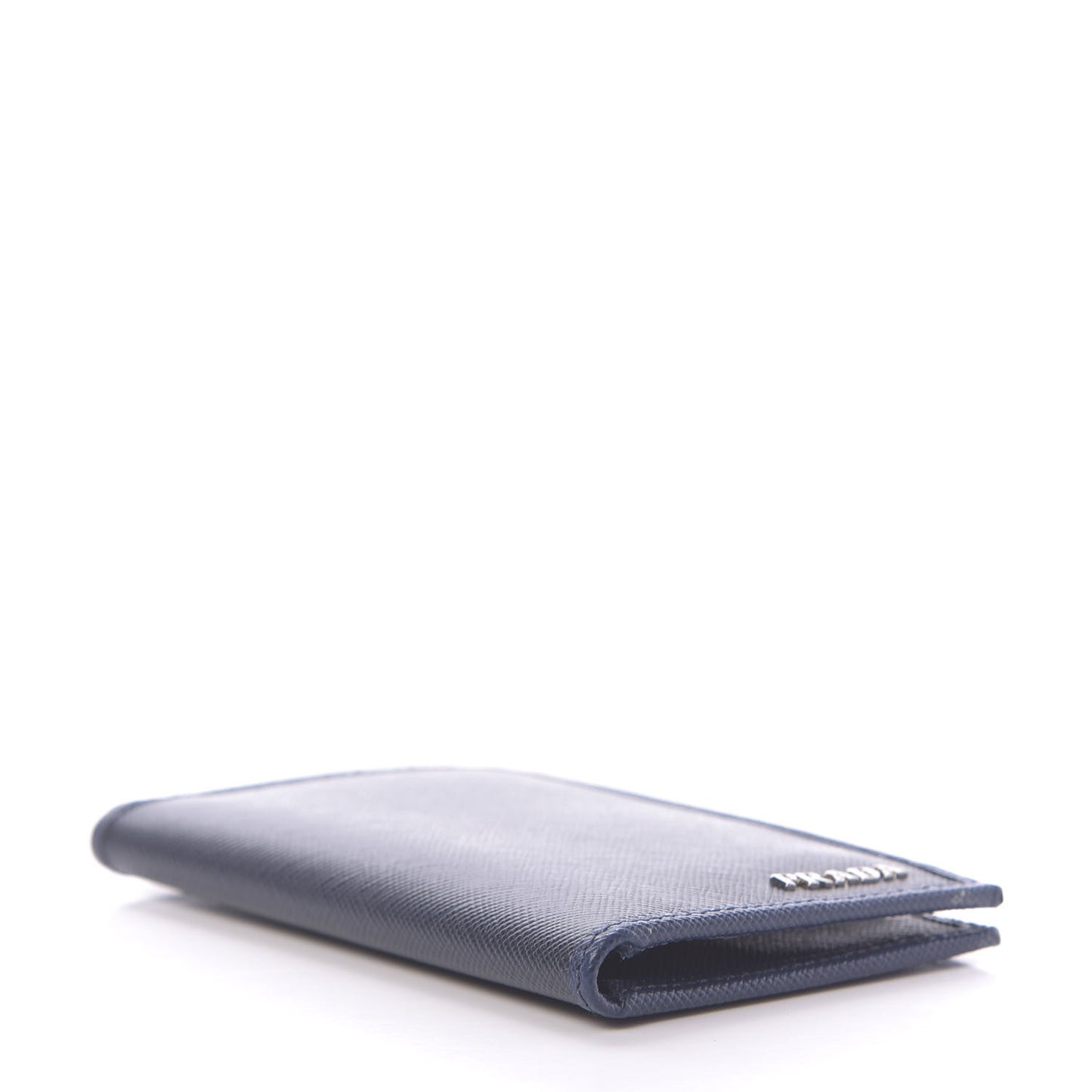 Saffiano Bi-Fold Card Holder Baltico Bleuette
