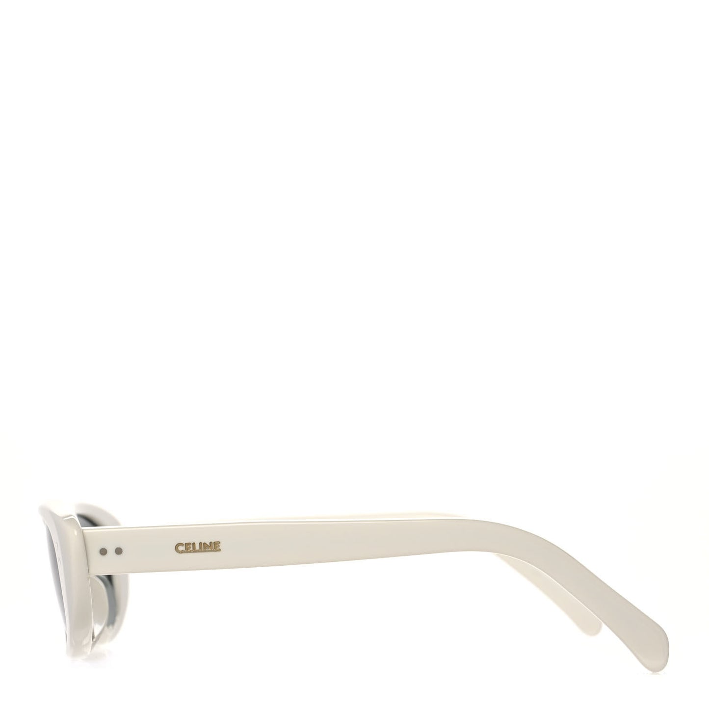 Acetate Cat Eye Sunglasses CL40095U White