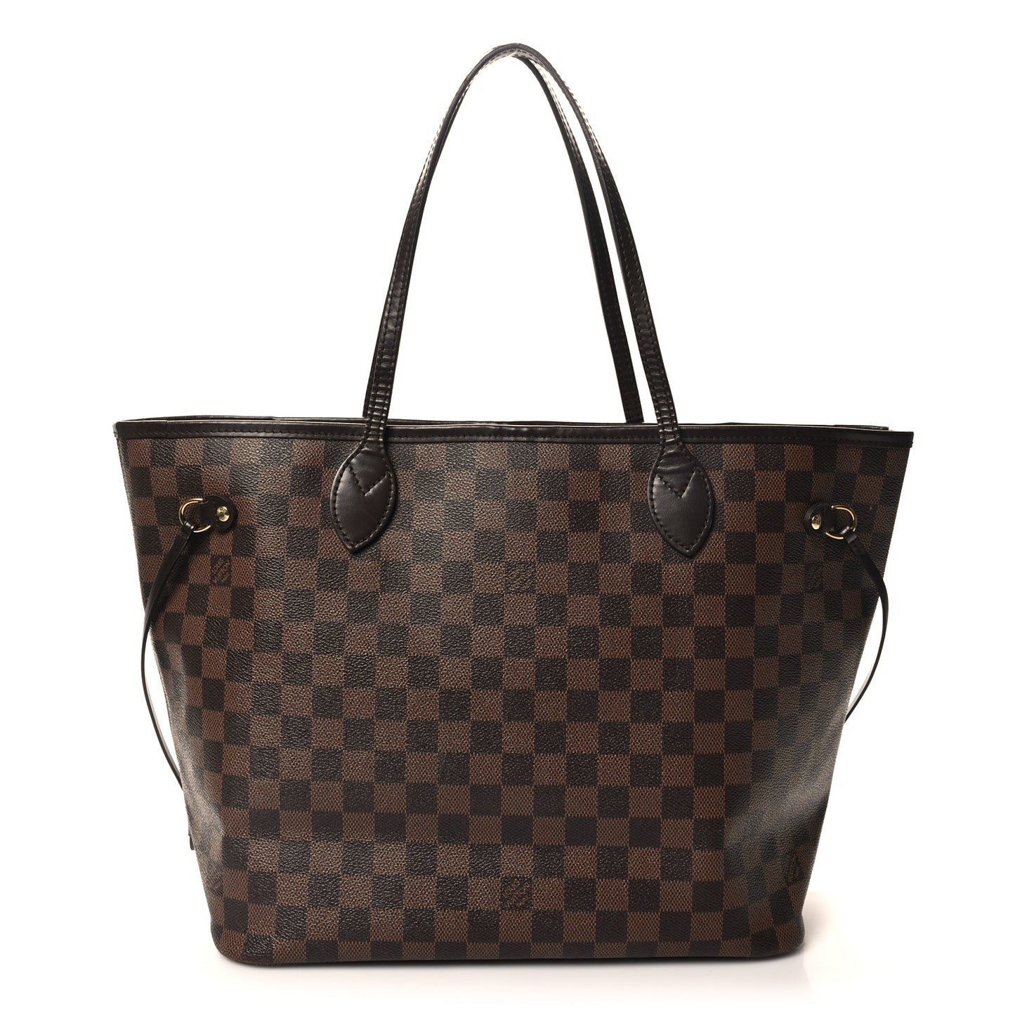 Damier Ebene Neo Neverfull MM Rose Ballerine