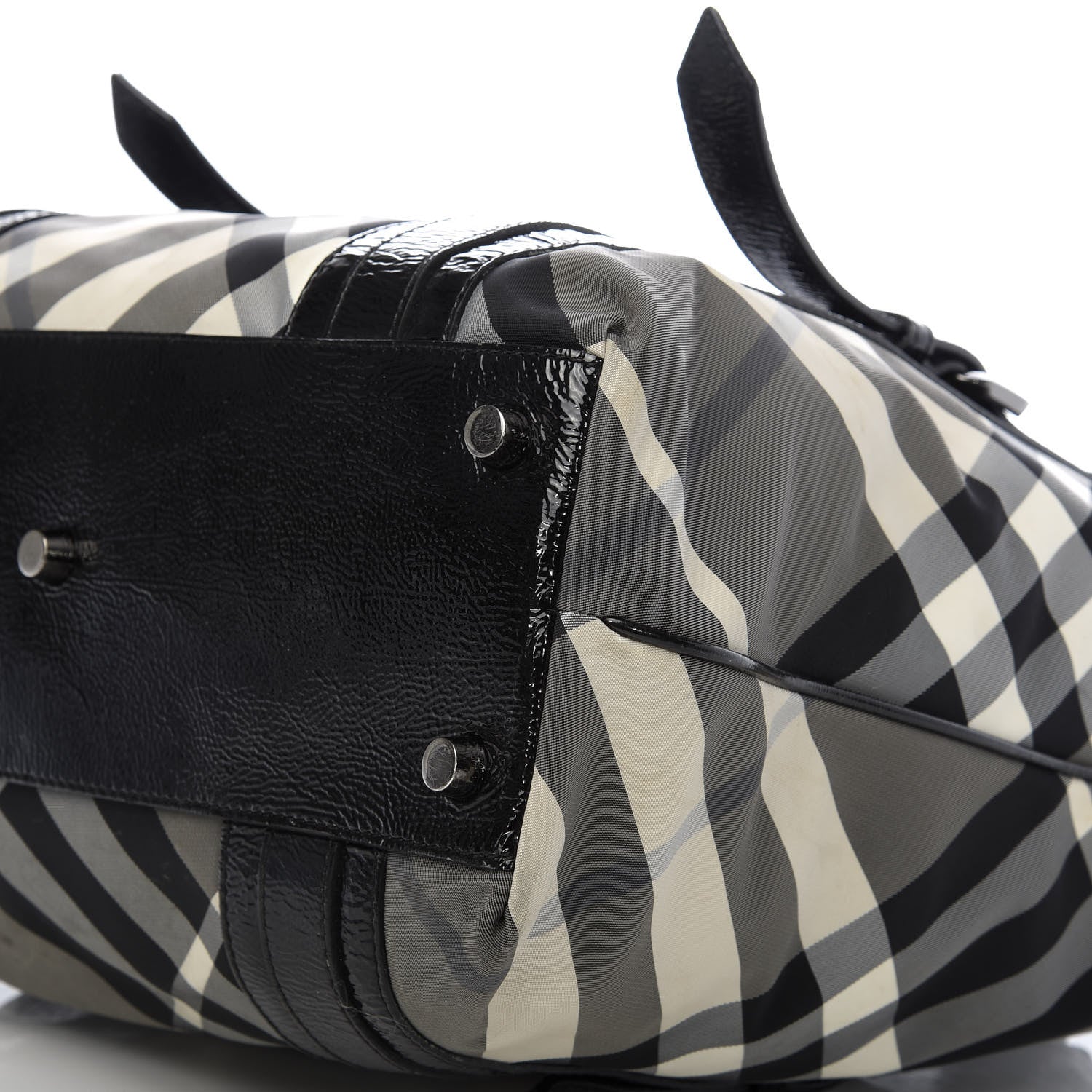 Burberry Nylon Beat Check Lowry Black 10 of 12