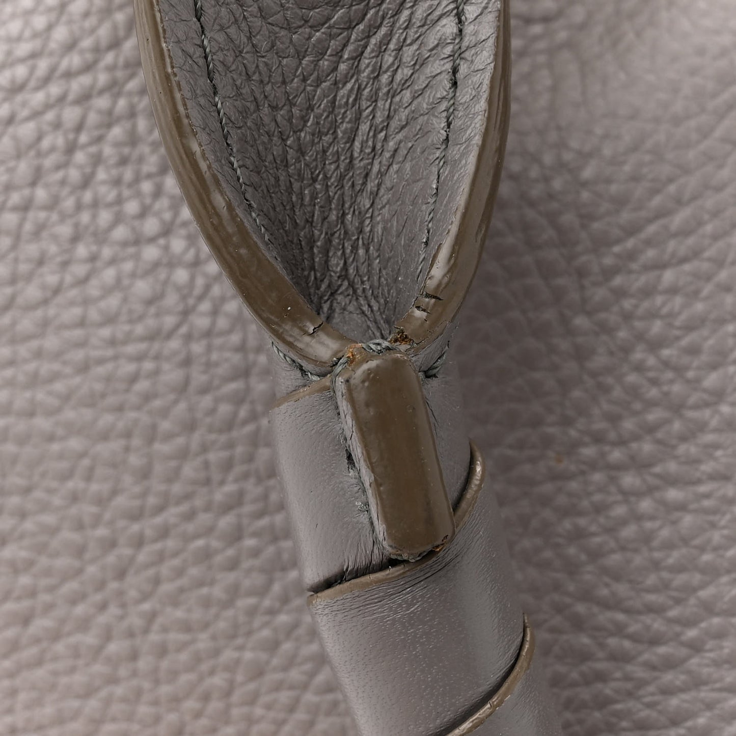 Calfskin Large New Marcie Tote Cashmere Grey