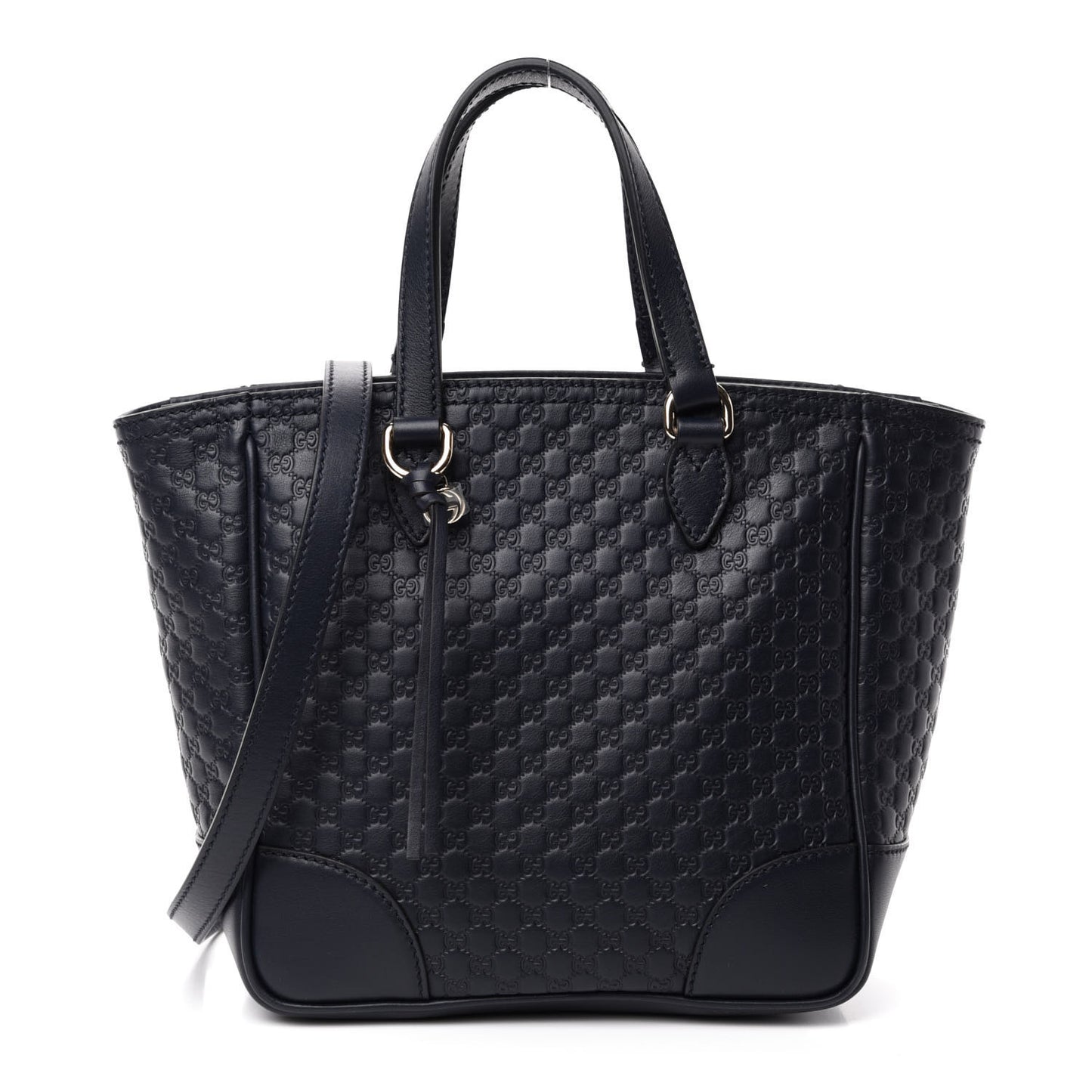 Microguccissima Small Bree Tote Navy