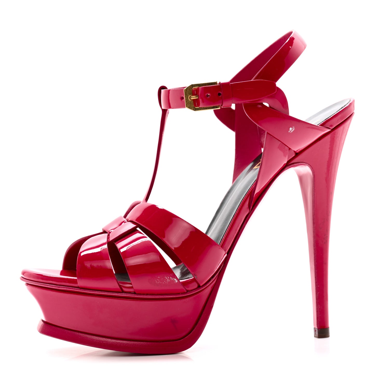 Patent Tribute 105 Platform Sandals 36.5 Fuchsia