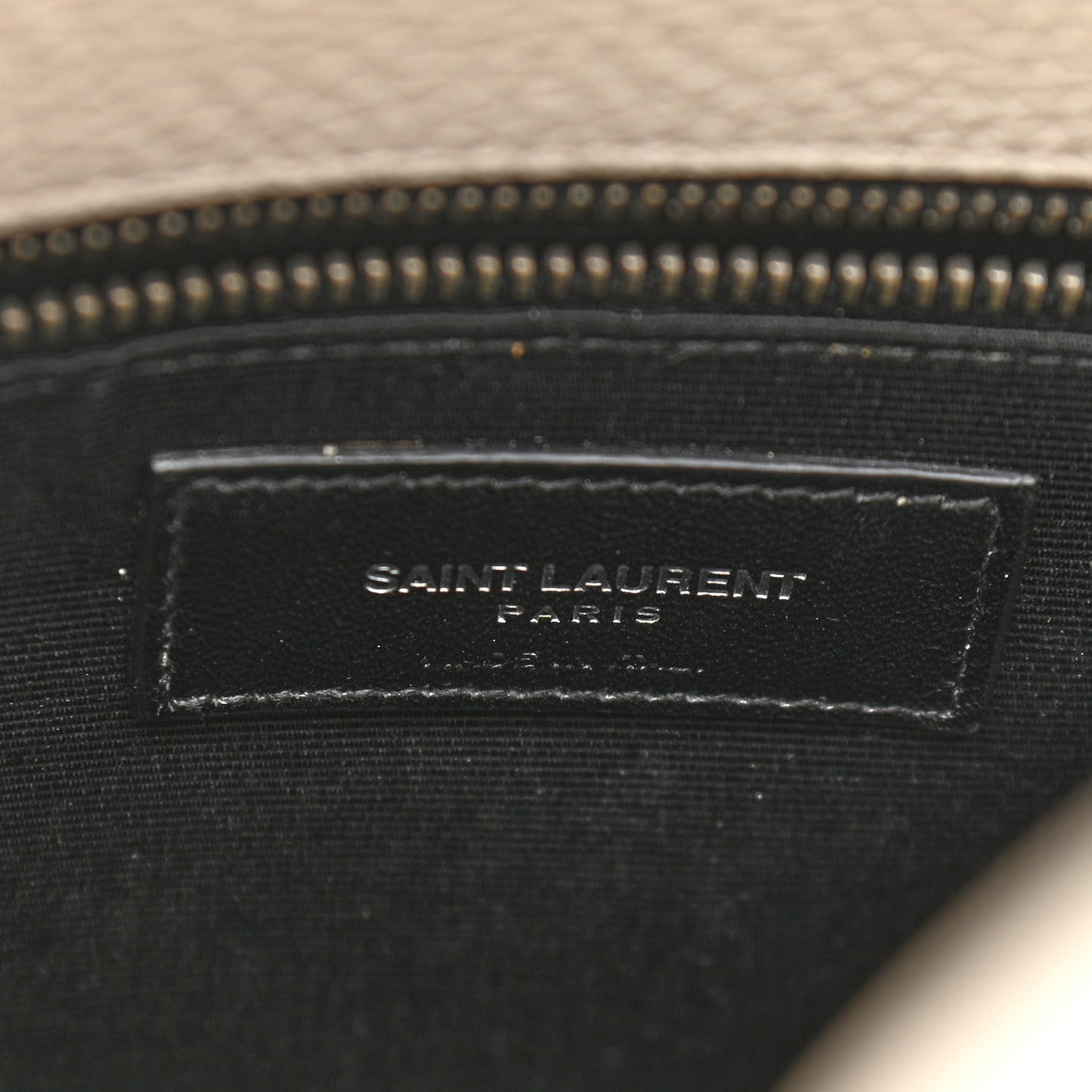 Grained Calfskin Small Sac De Jour Dove White