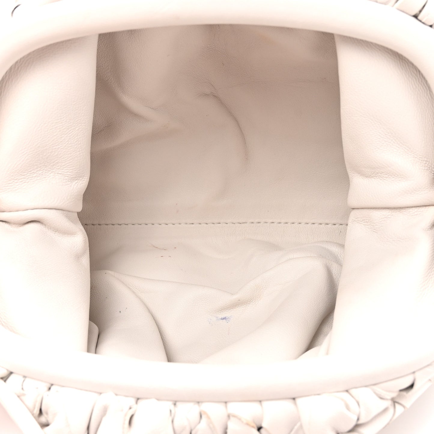 Nappa Intrecciato The Mini Pouch Plaster