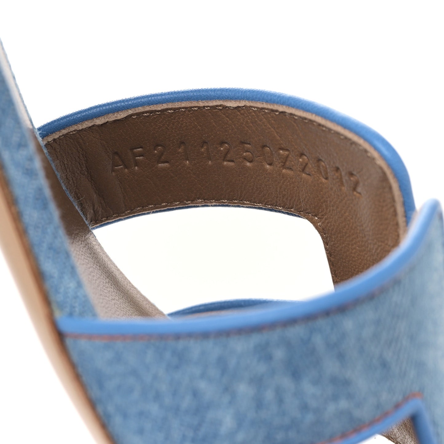 Denim Oasis Sandals 37 Bleu Clair