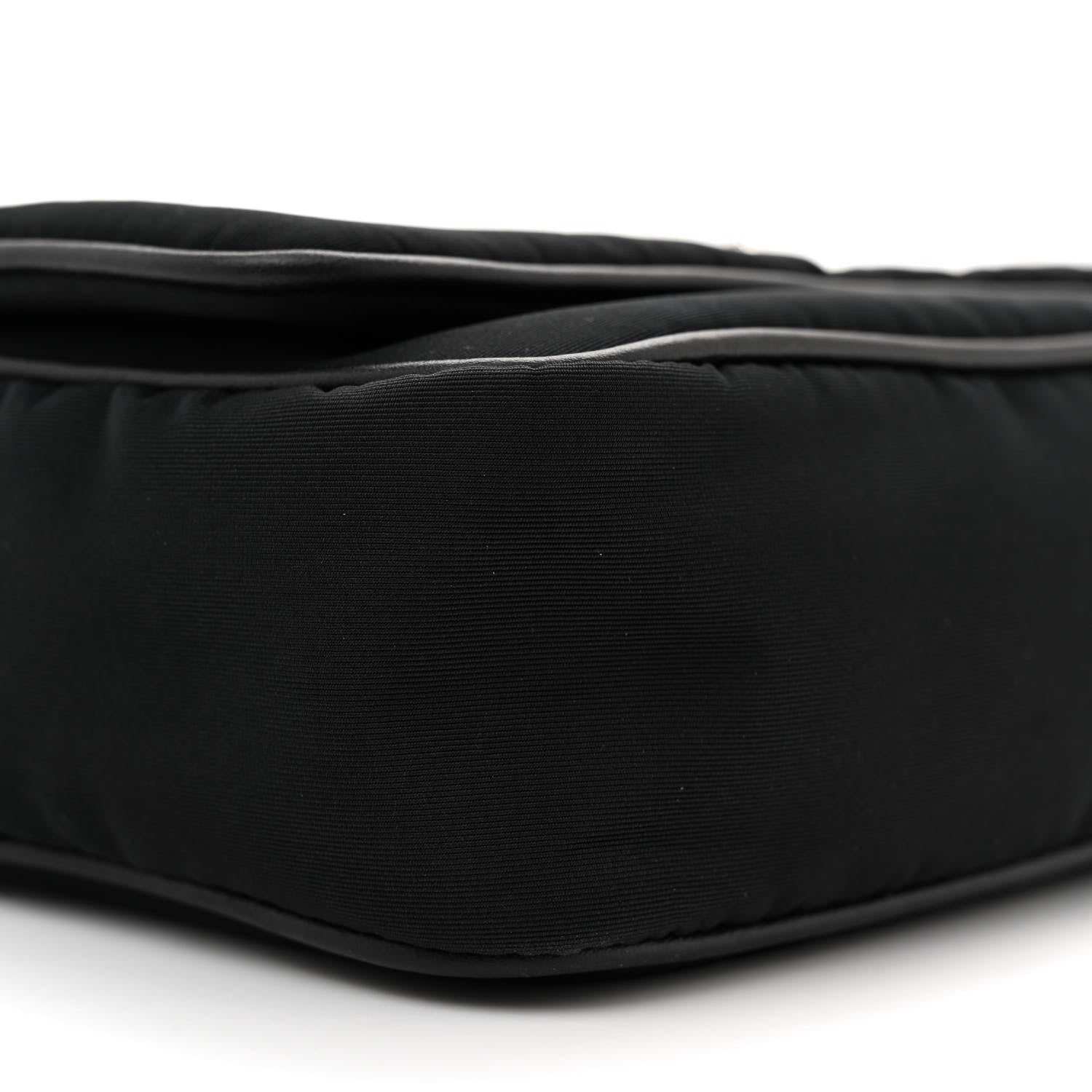 Alexander McQueen Nylon Graffiti Skull Small Crossbody Bag Black White 10 of 12