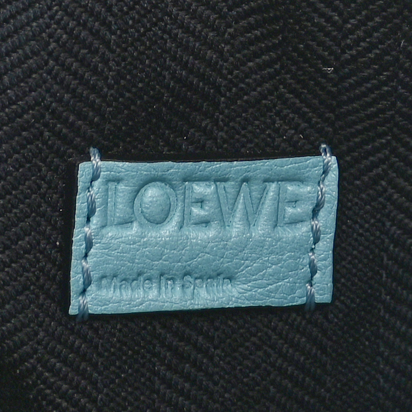 Calfskin Mini Puzzle Bag Light Blue