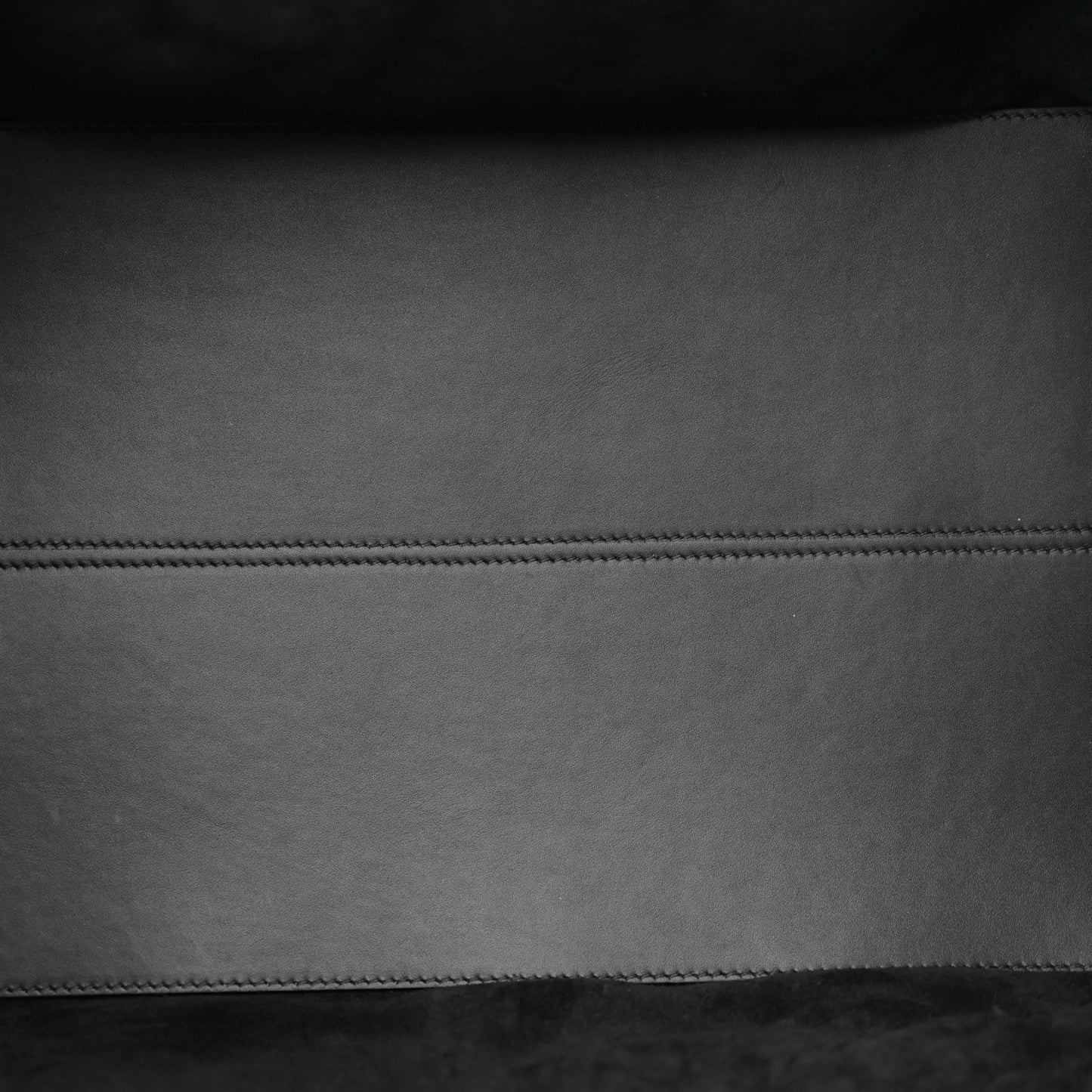Calfskin Macrocannage Large Toujours Black