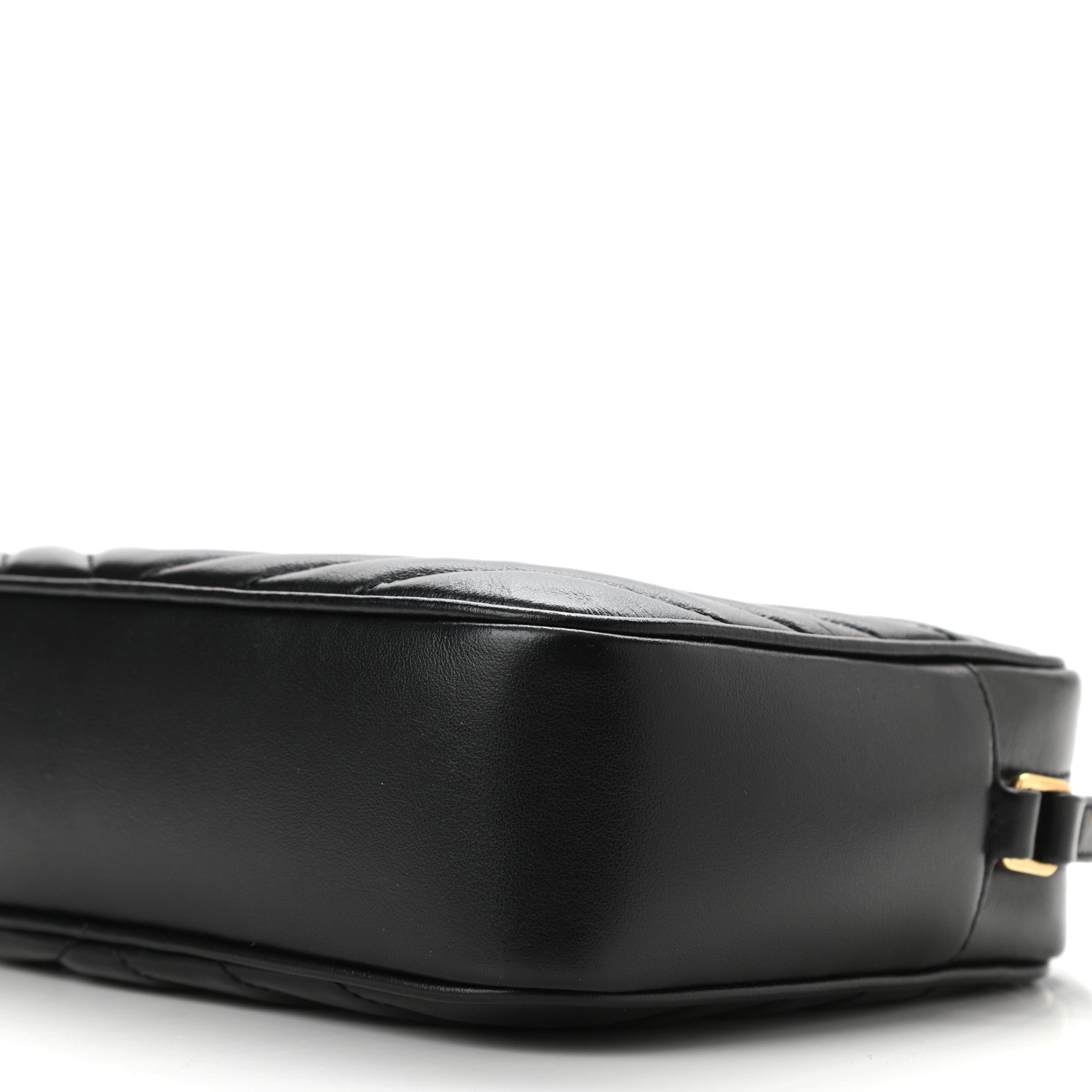 Saint Laurent Calfskin Matelasse Monogram Lou Camera Bag Black 10 of 10