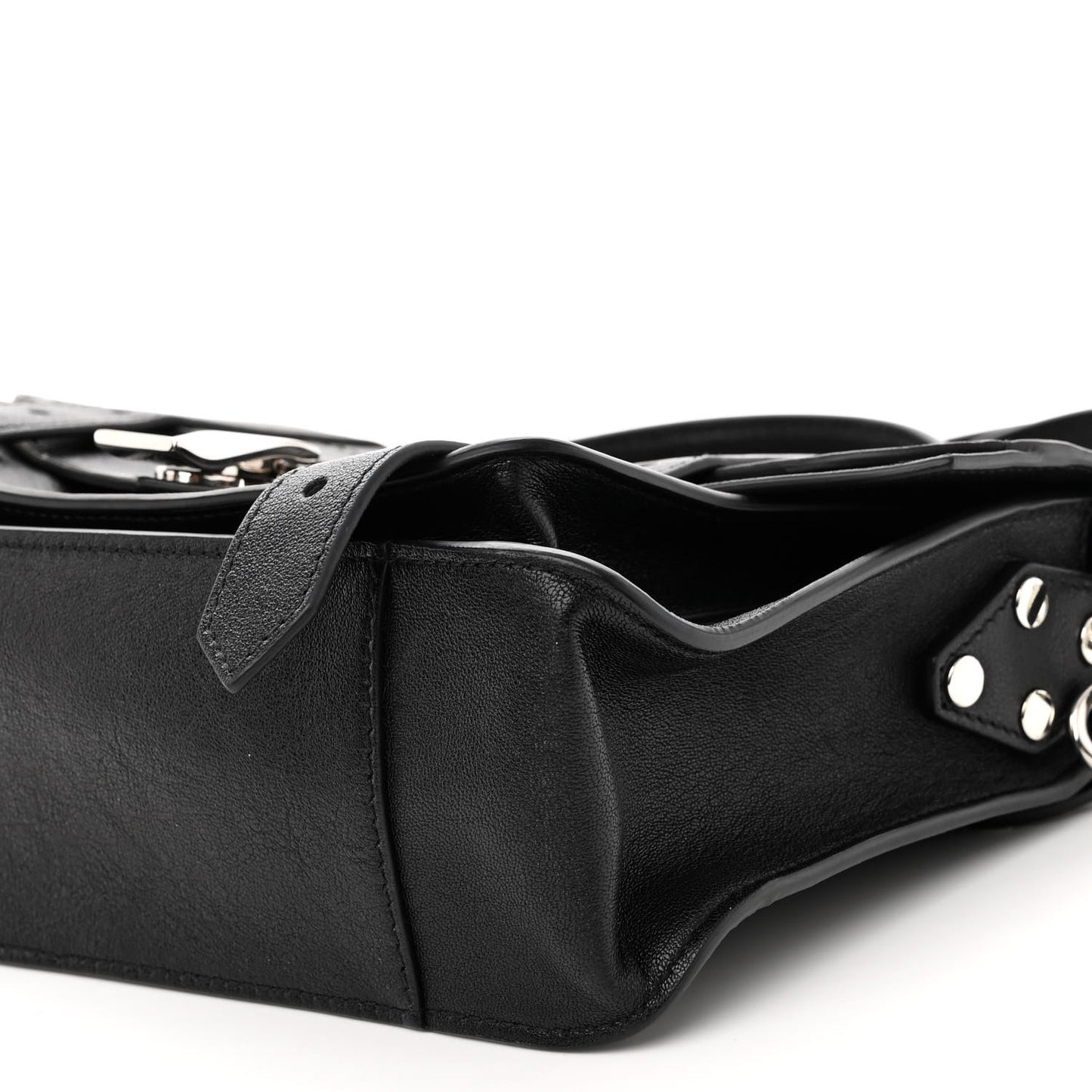Lambskin Tiny PS1 Satchel Black