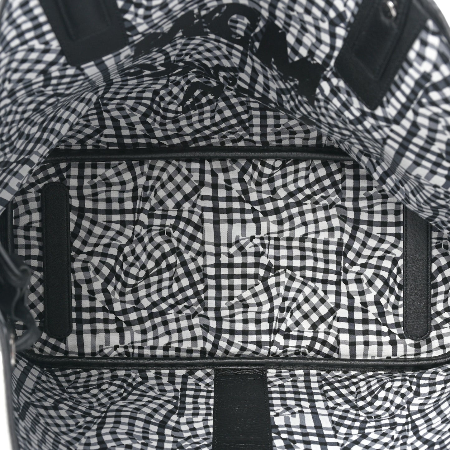 Visetos Medium Liz Reversible Shopper Tote Black